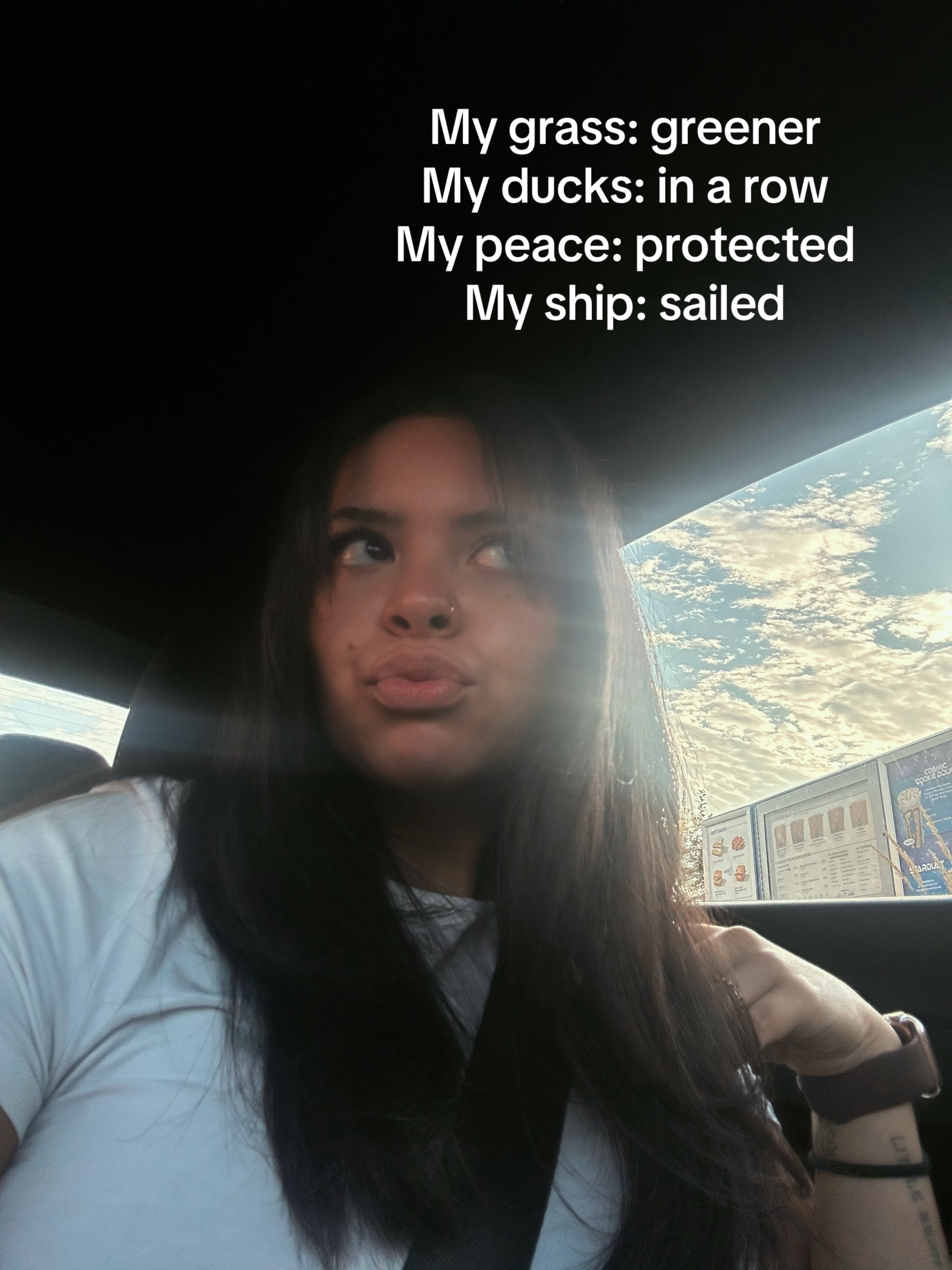 @(: