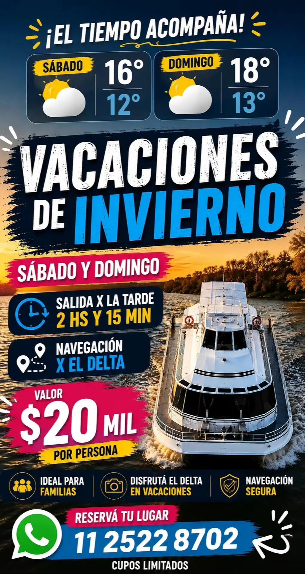 @fiesta en barco