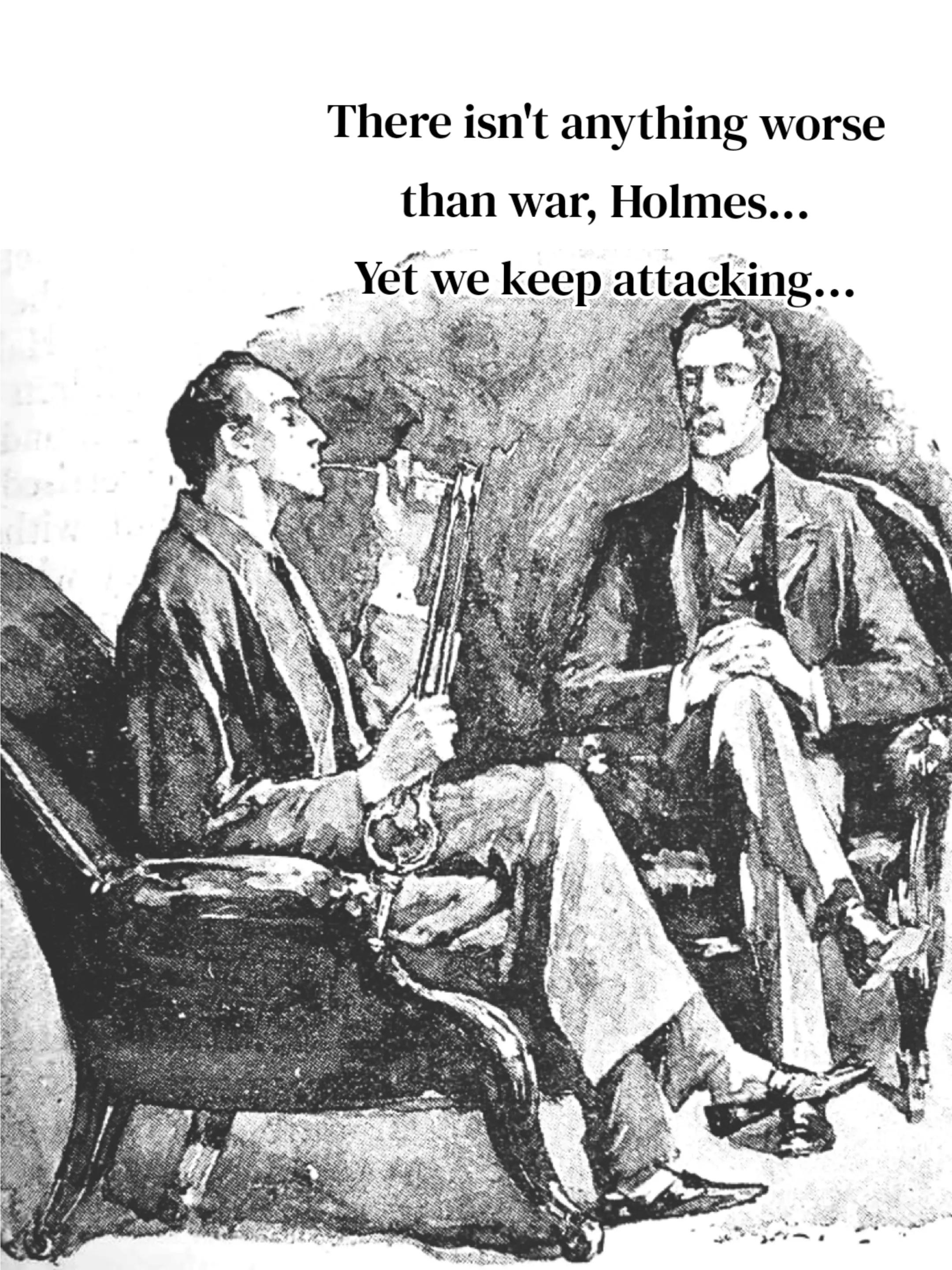 @Sherlock Holmes