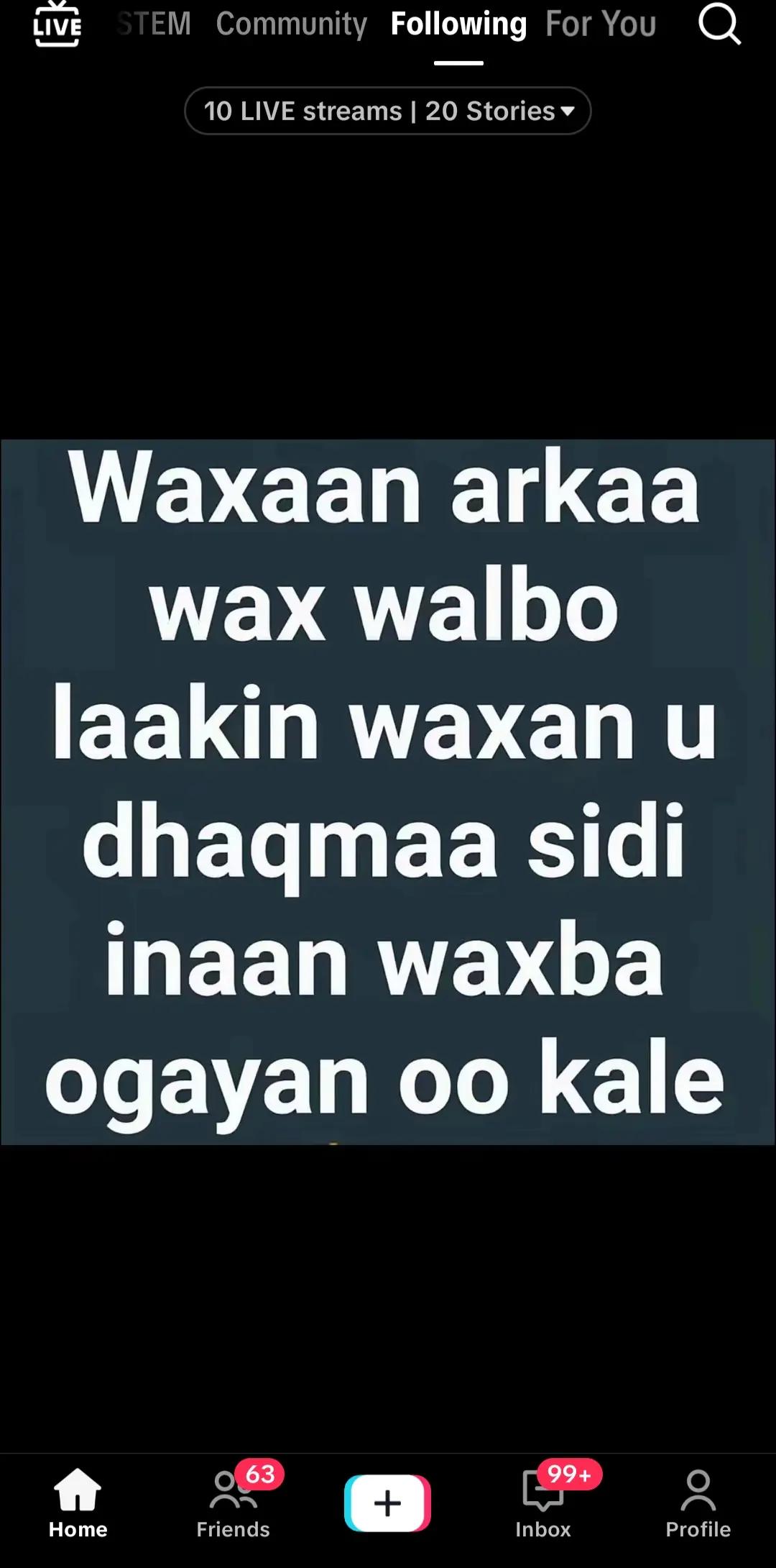 @GUDOOMIYAHA 5 TA SOOMAALIYEED