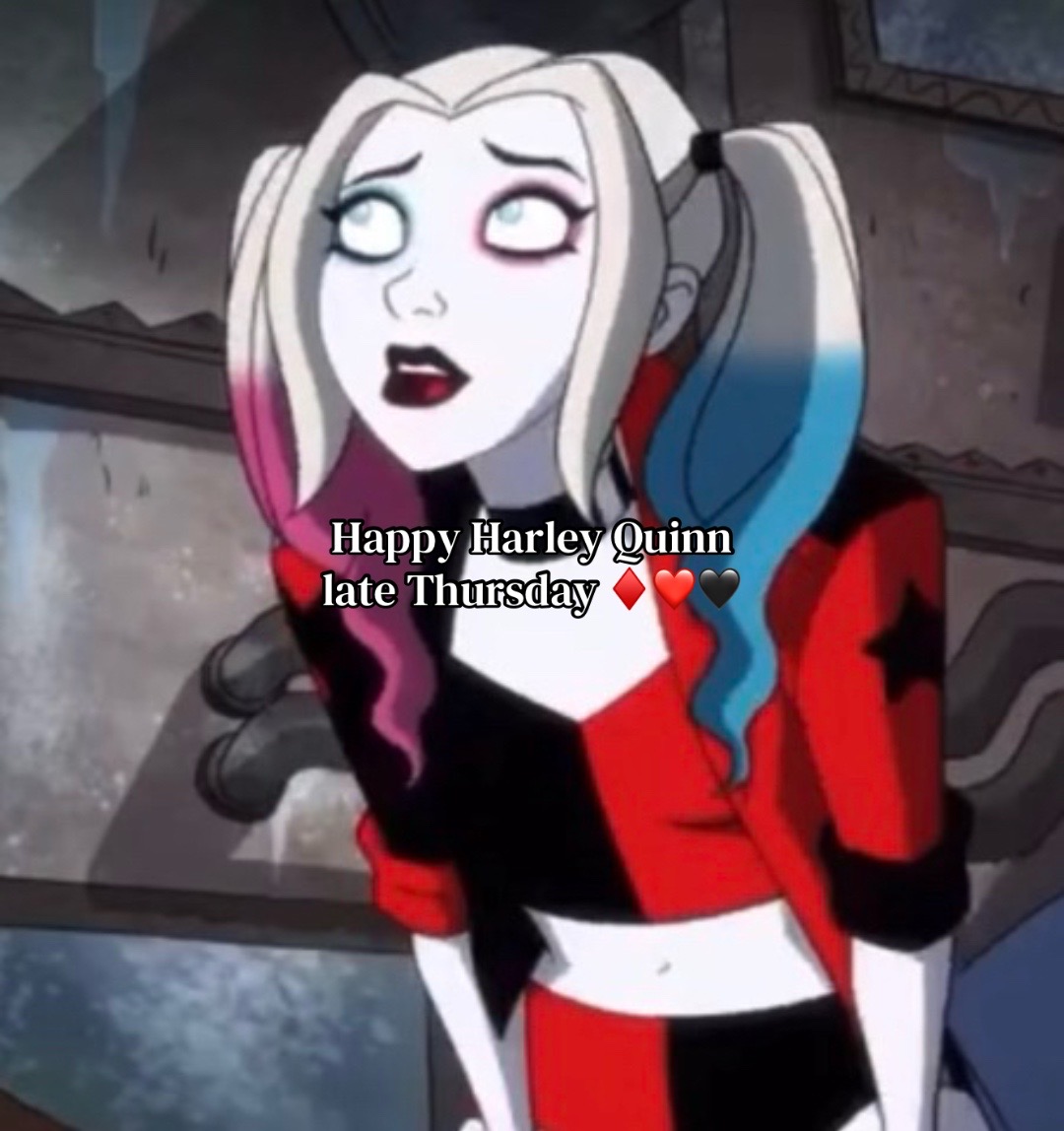 @Harley Quinn fan/ glazer❤️🖤♦️