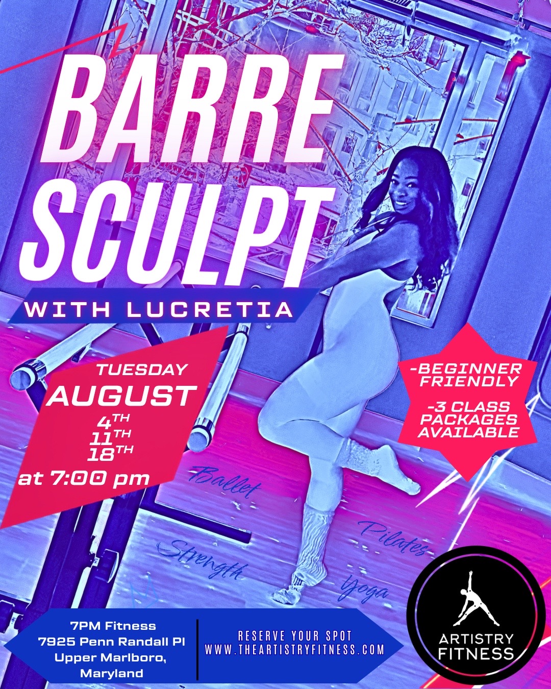 @Lucretia~DMV Barre Instructor