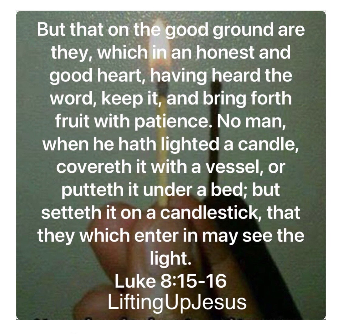 @liftingupjesus