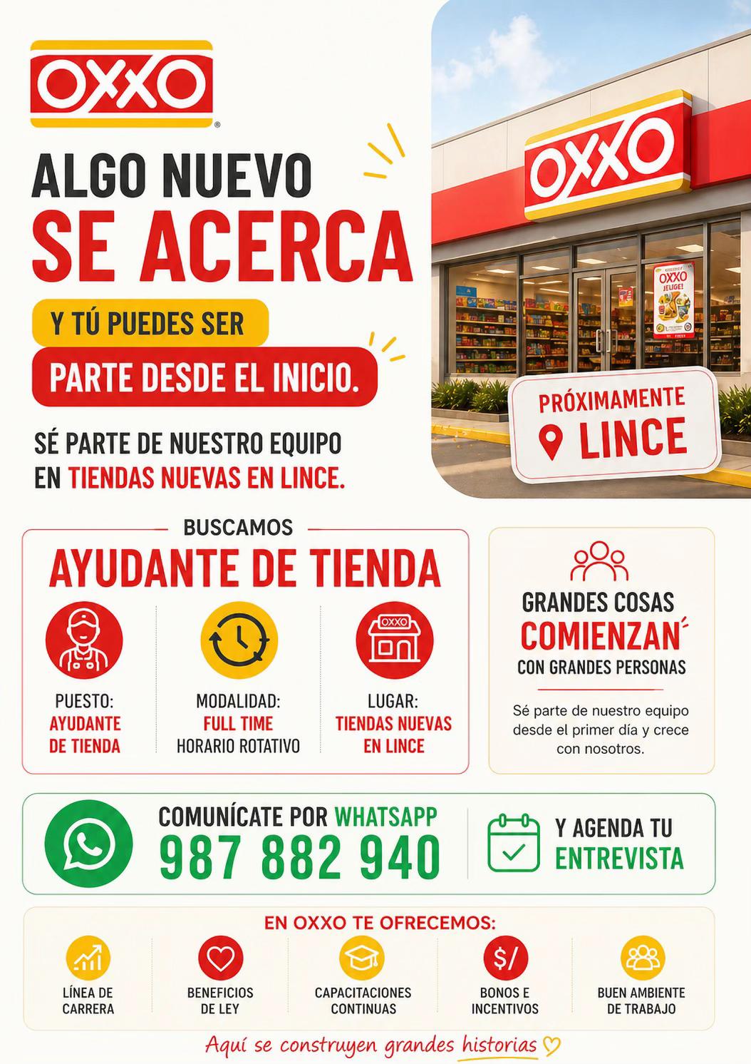 @Trabaja en OXXO Per&uacute;