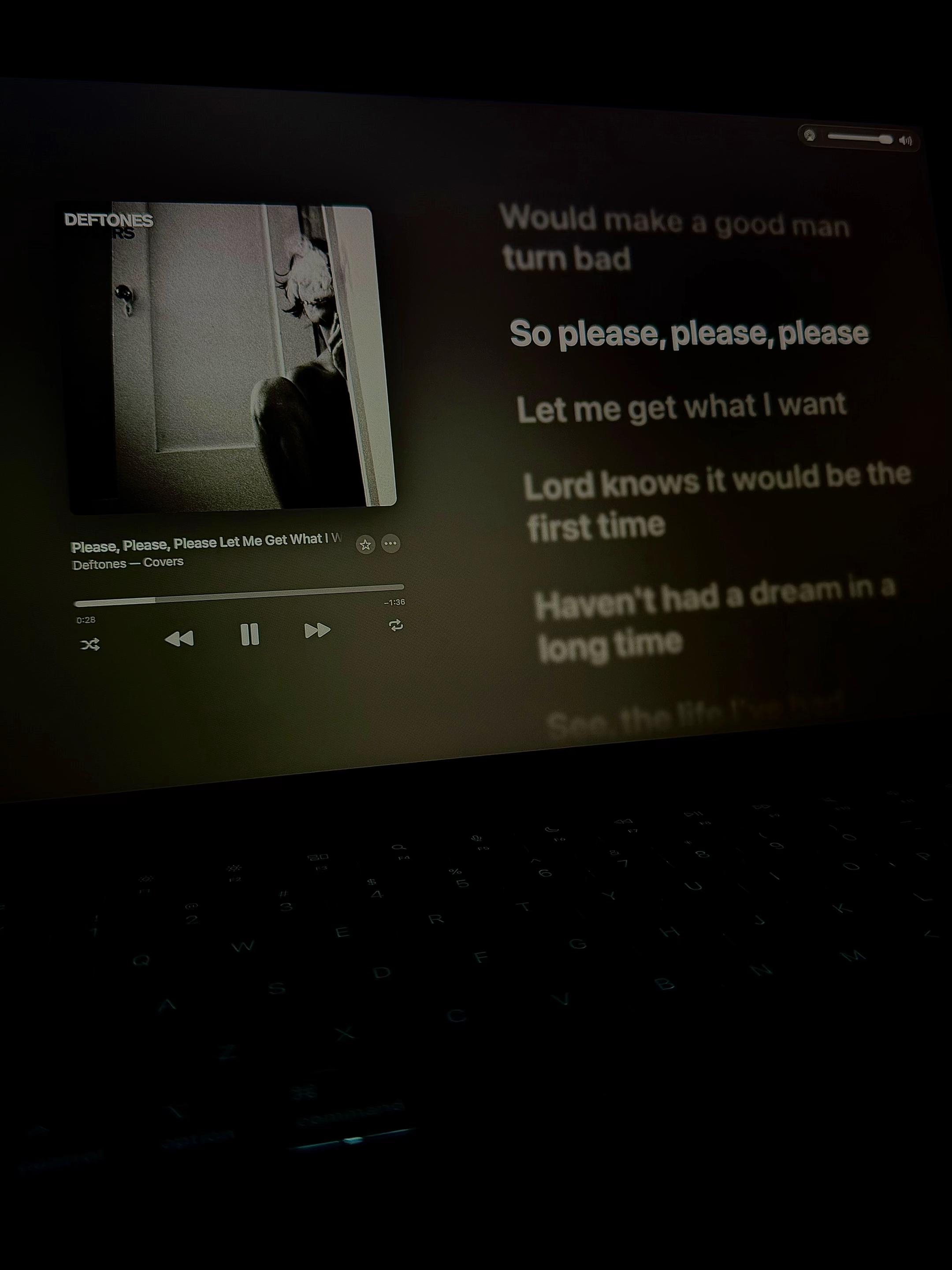 @just listen.