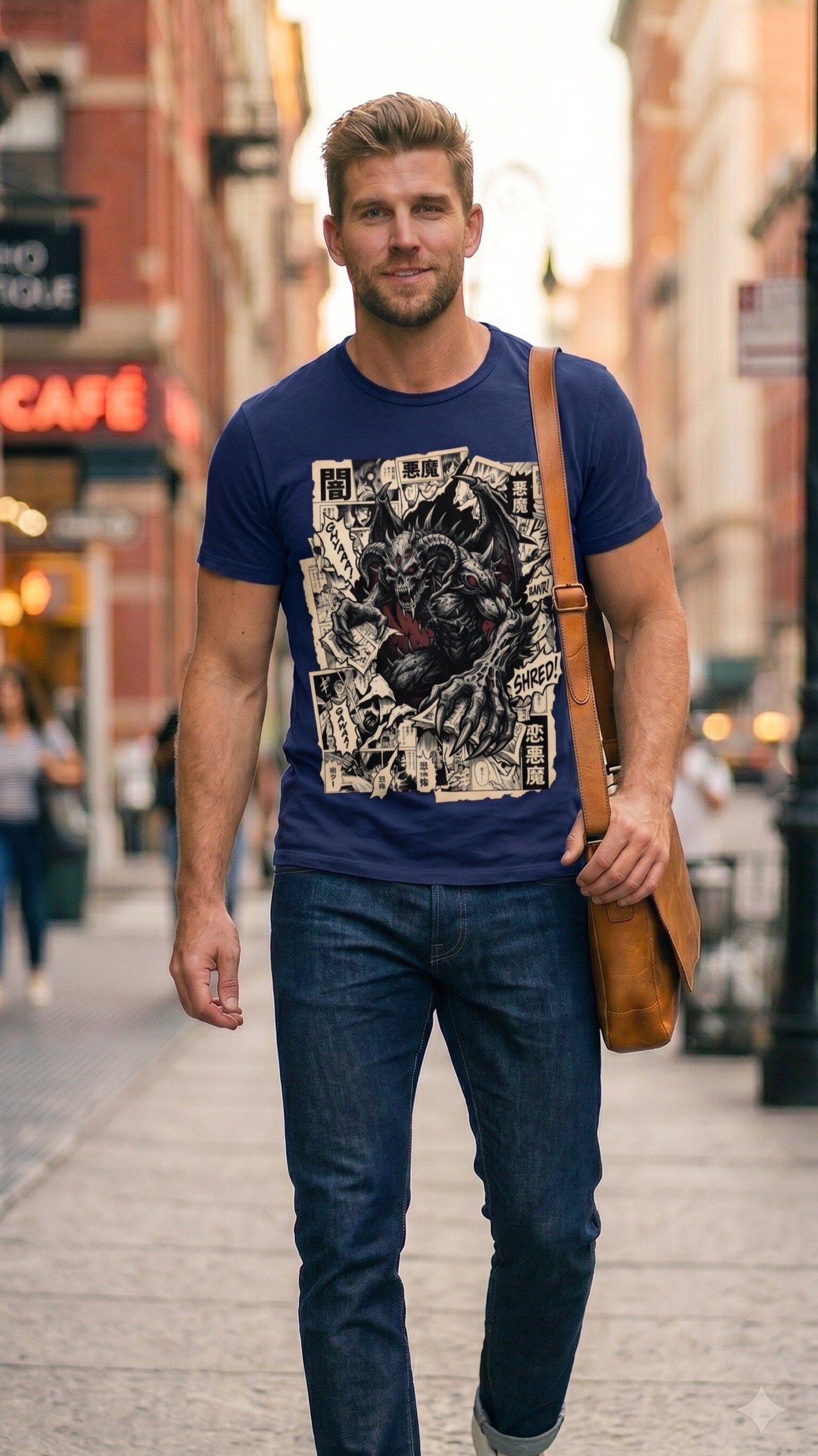 @Anime Graphic Tshirt