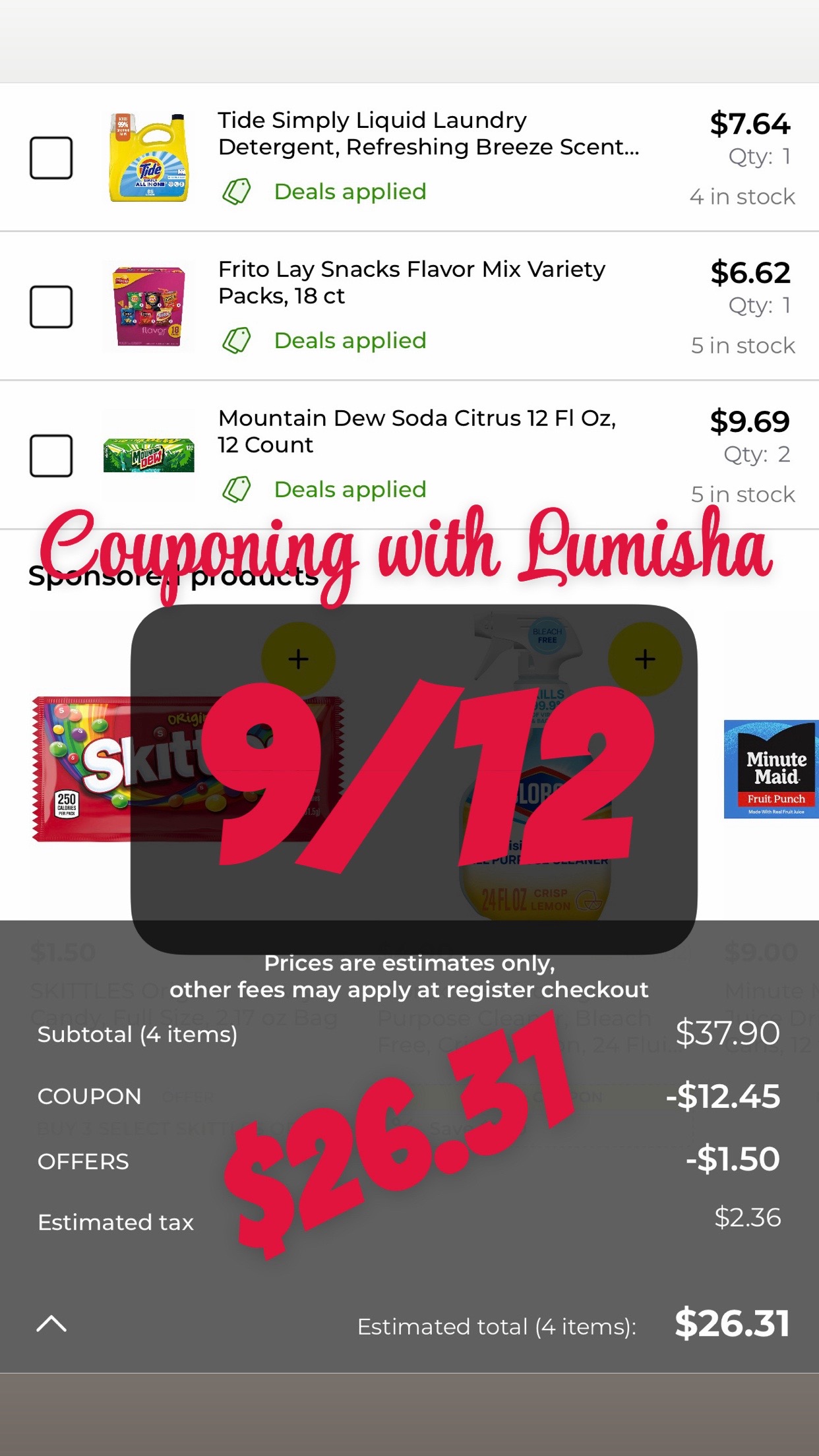 @Couponing with Lumisha