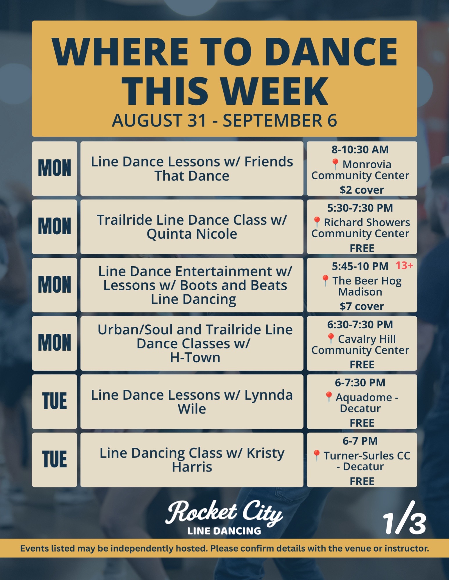 @Rocket City Line Dancing