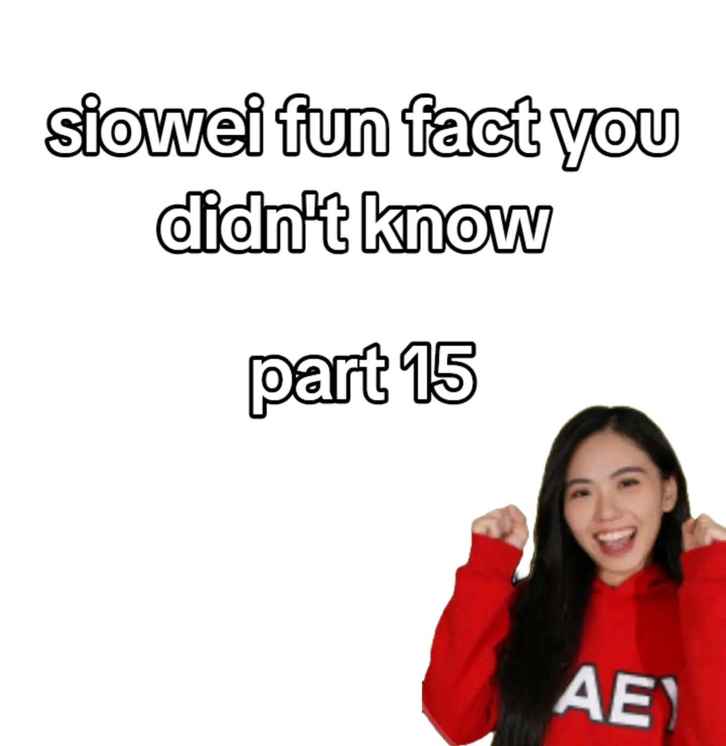 @siowei fact and meme
