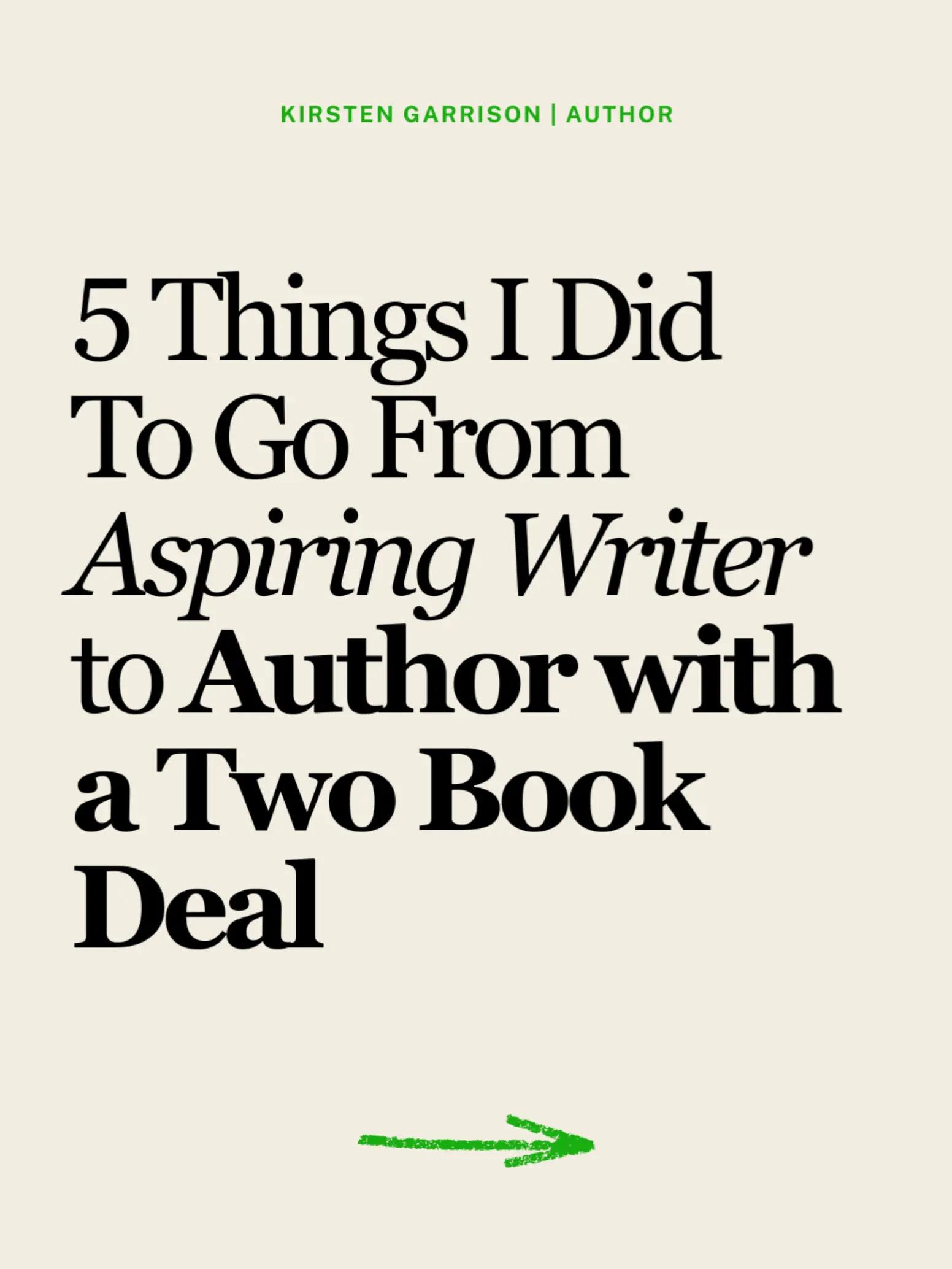 @Kirsten Garrison | Author 📚
