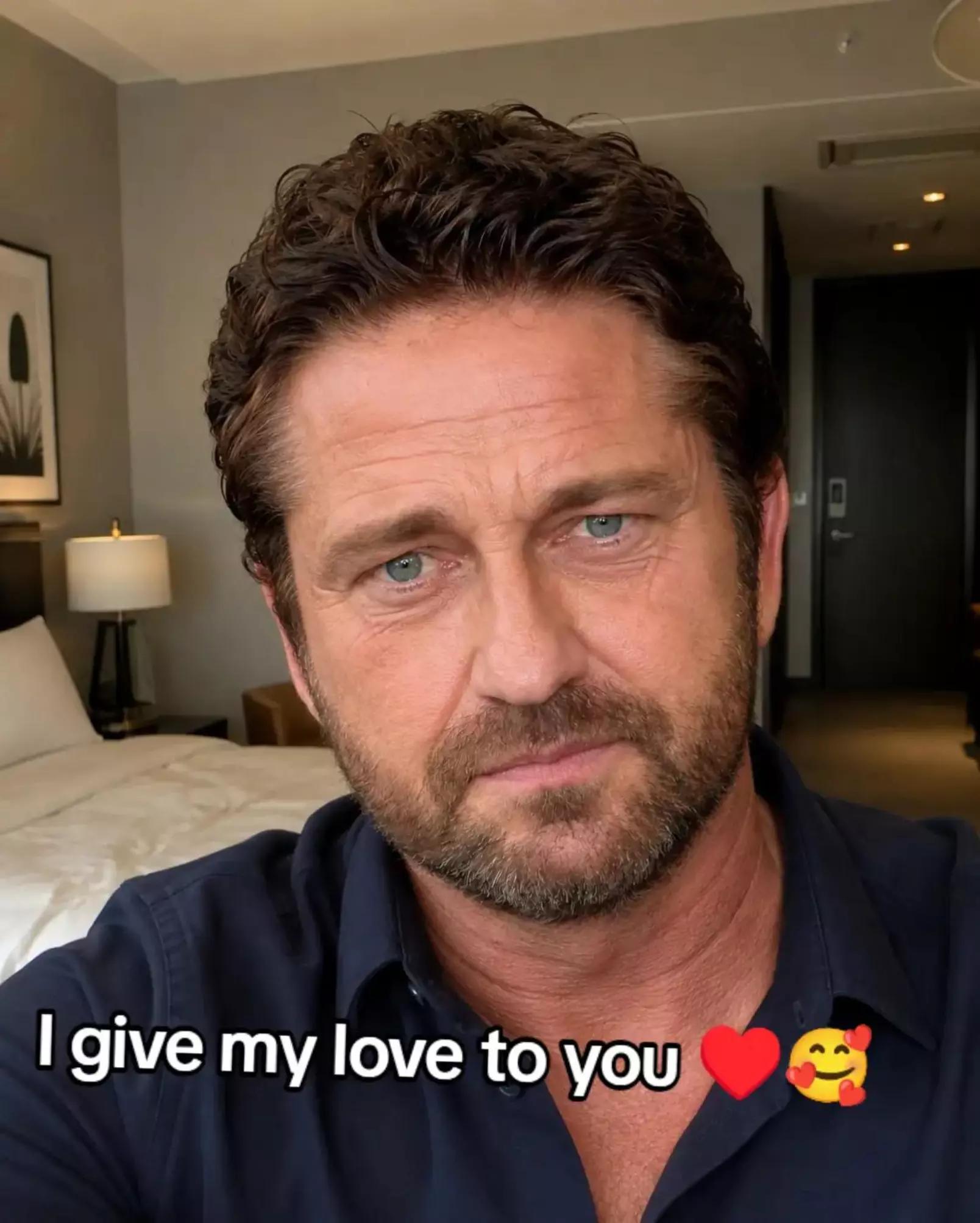 @Gerard Butler🧿
