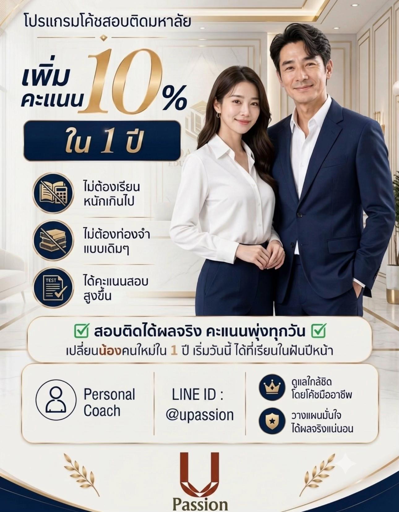 @U Passion ติวออนไลน์ ไม่ซ้ำใคร