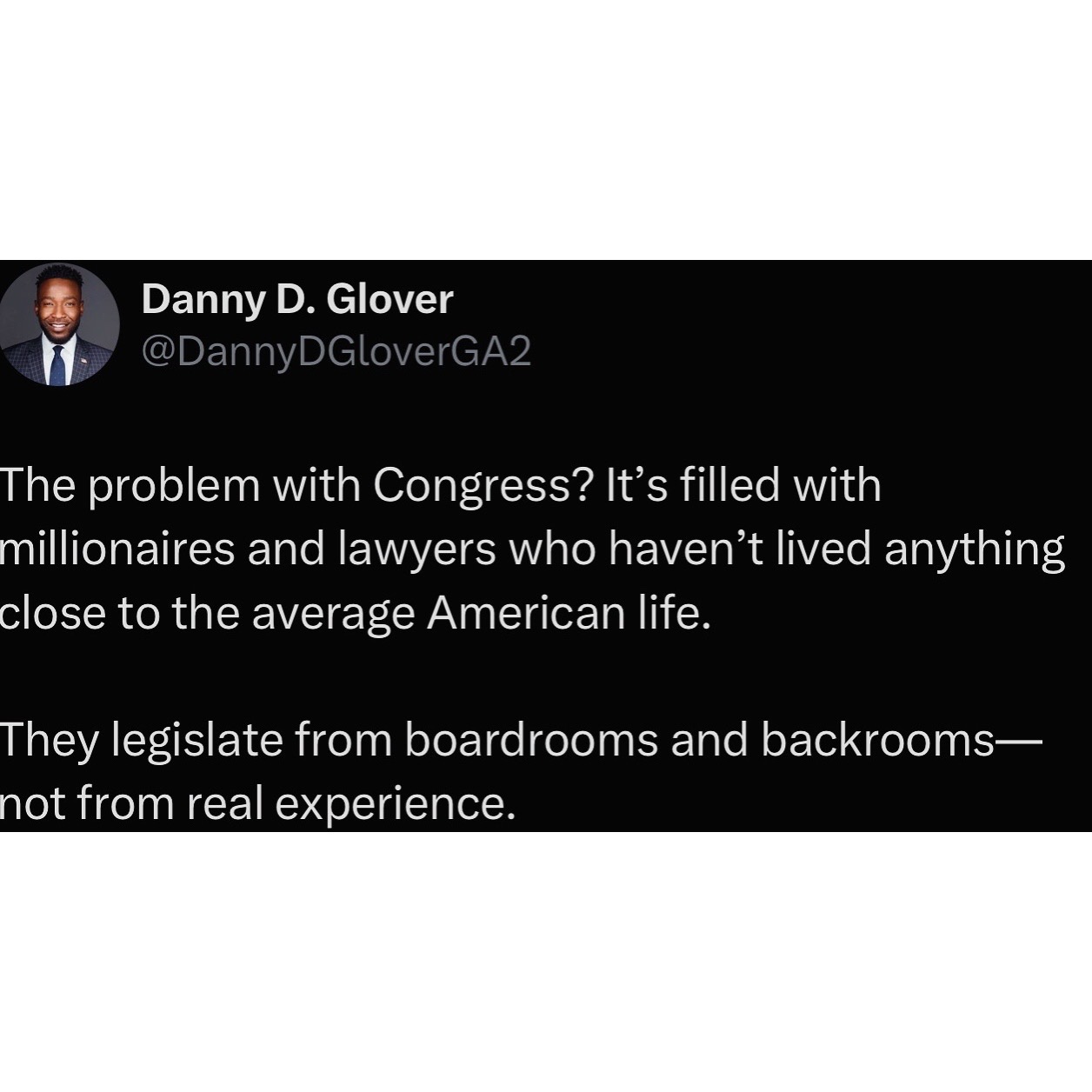 @Danny Glover For The People