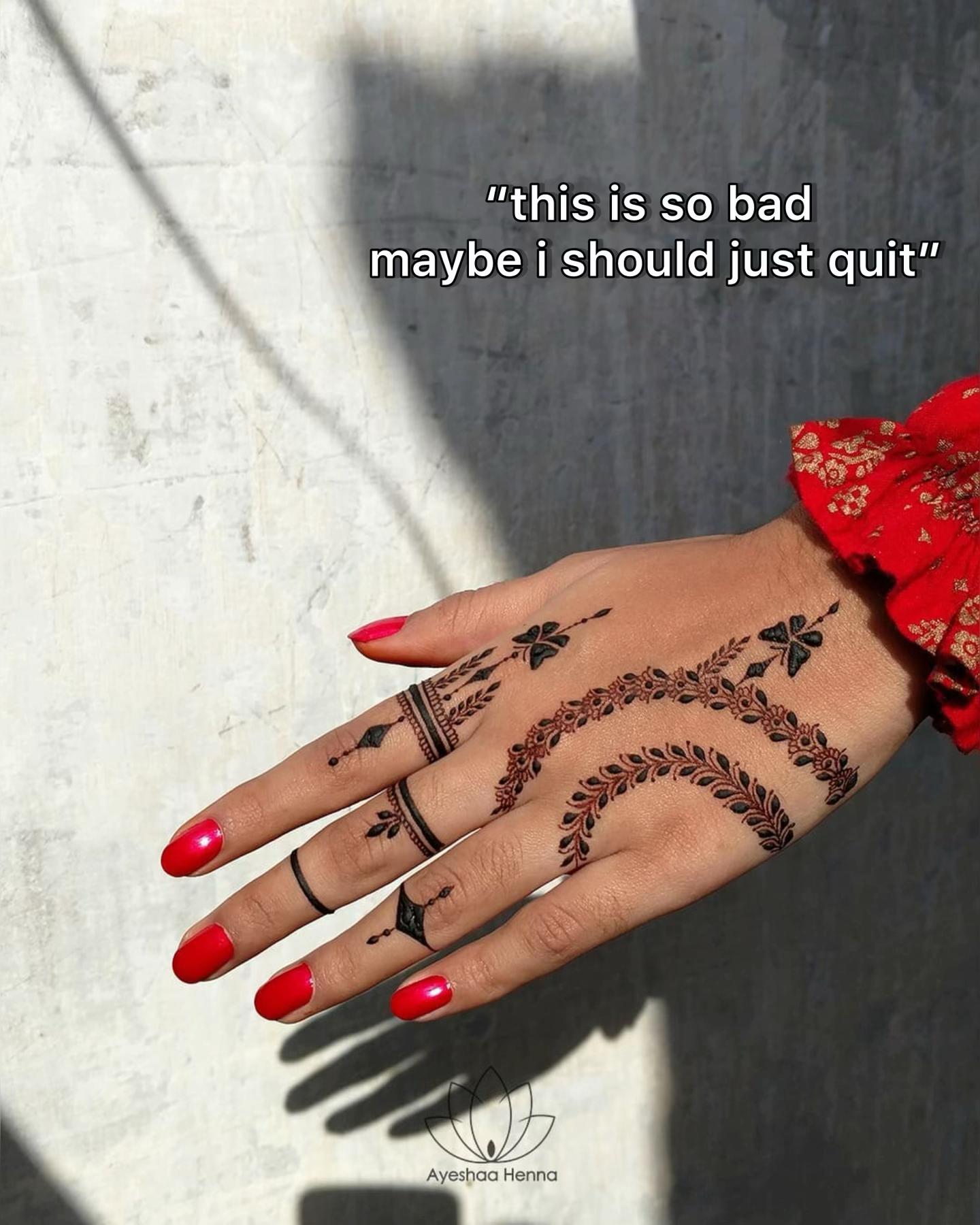 @Ayeshaa Henna