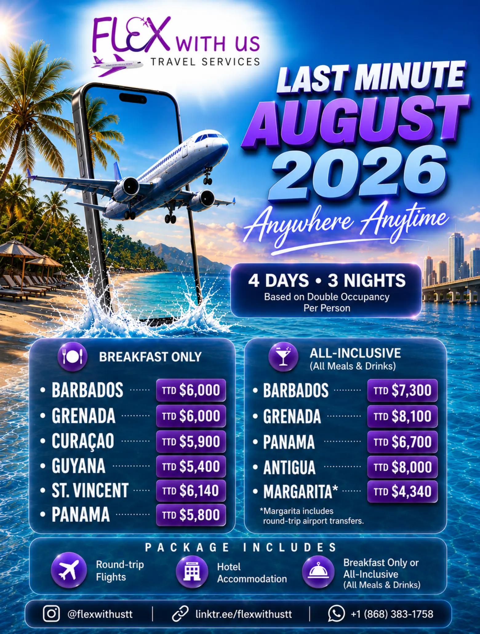 @Flex With Us Travel Services