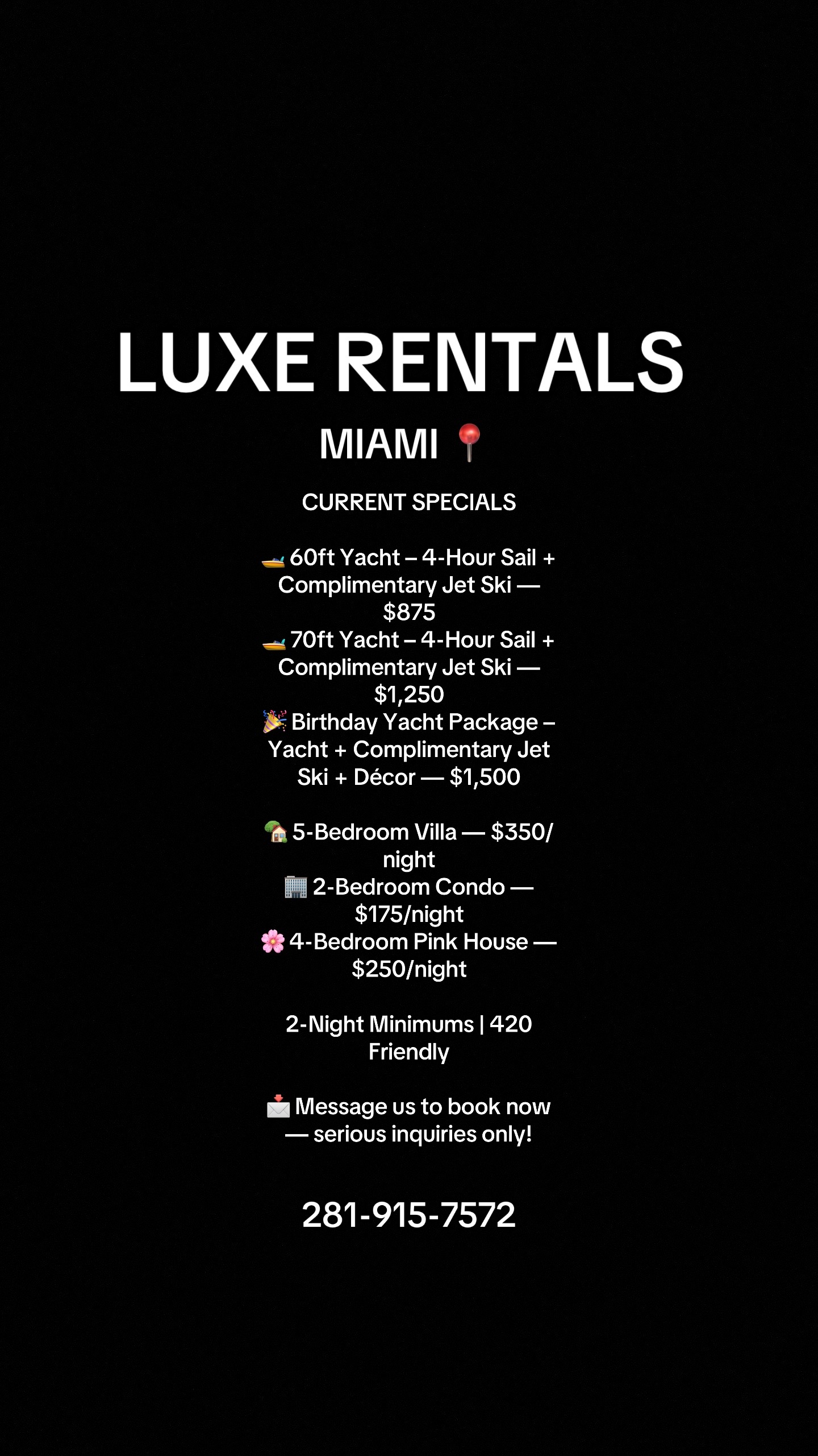 @Luxe Rentals