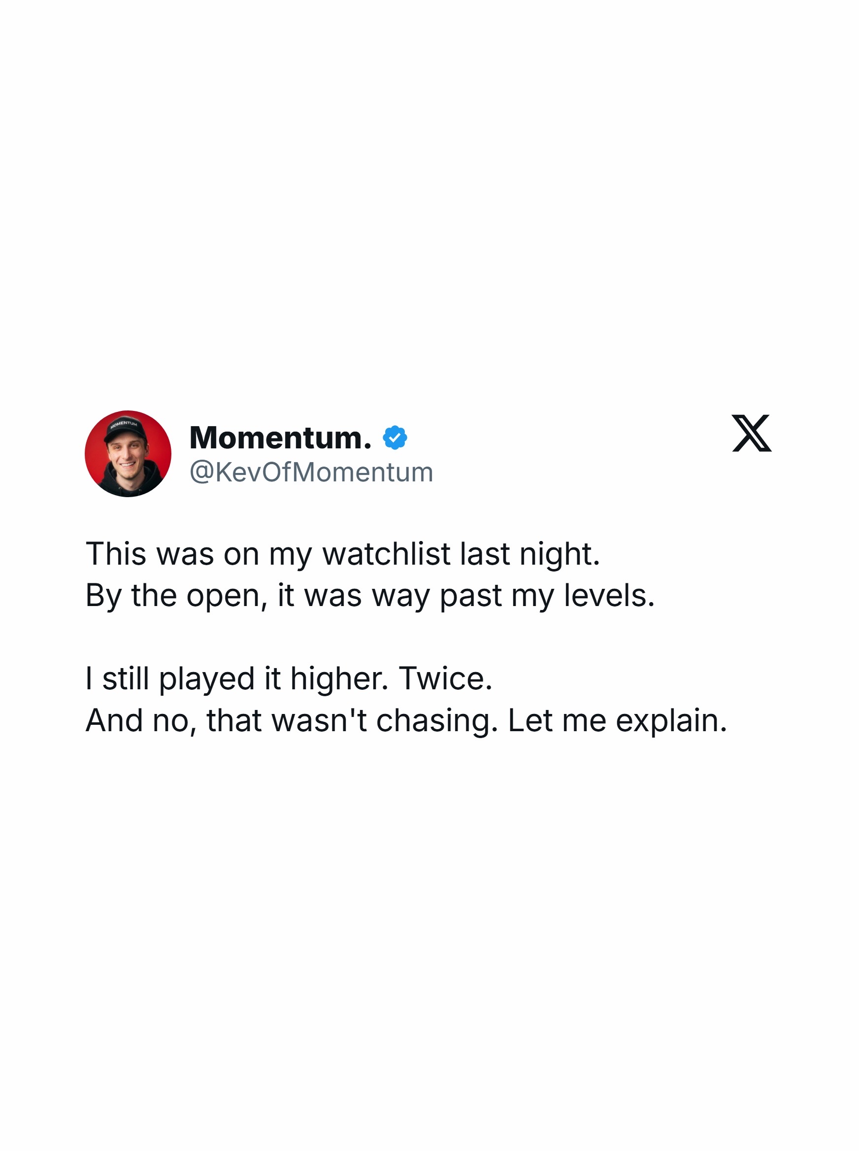 @Momentum.