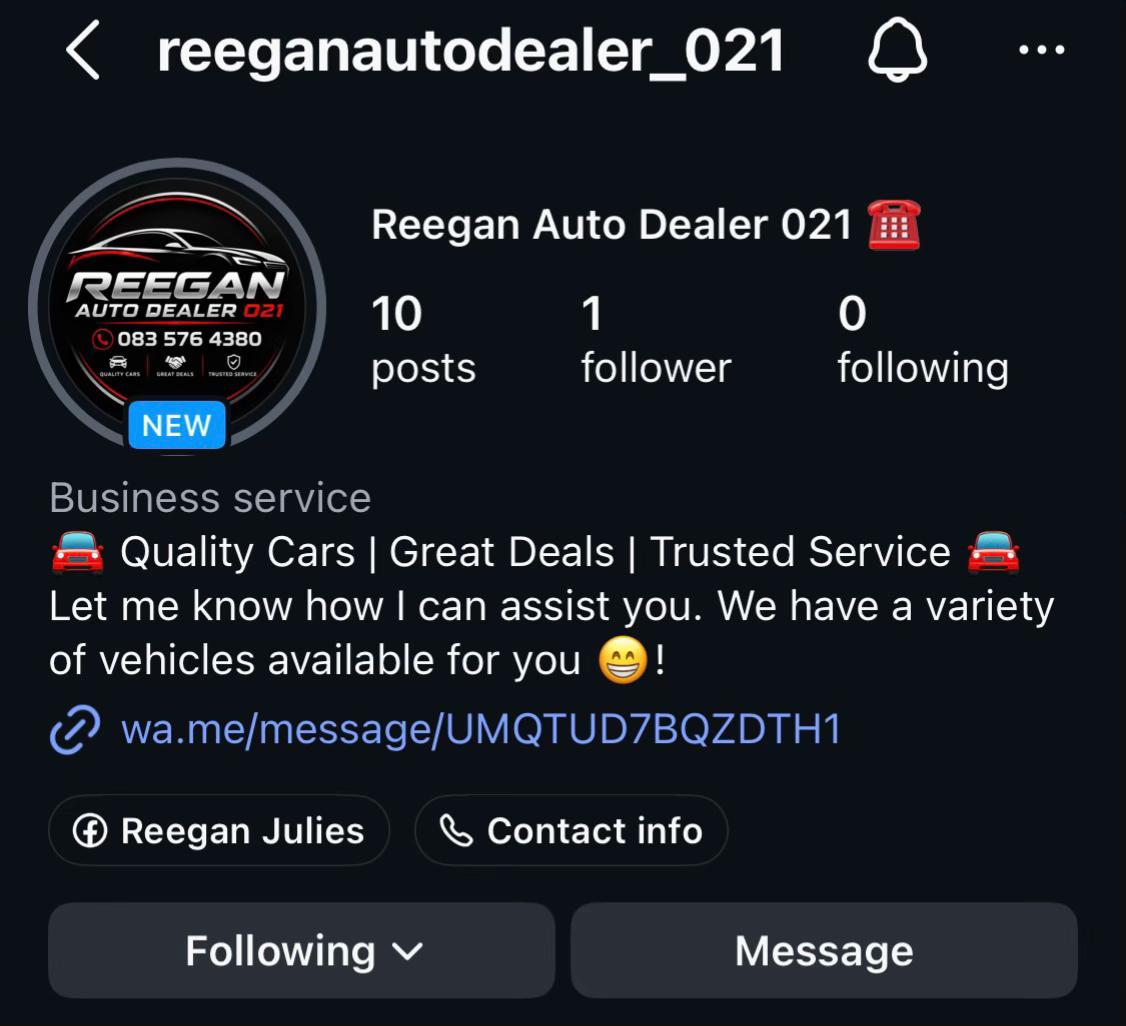 @reegan_Auto Dealer