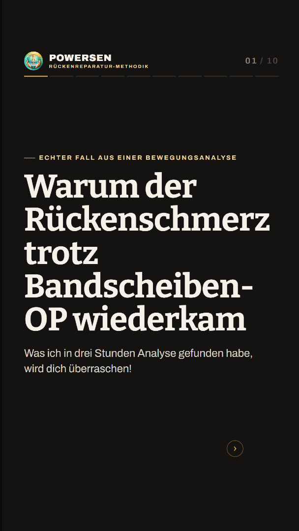 @R&uuml;ckenreparatur Community