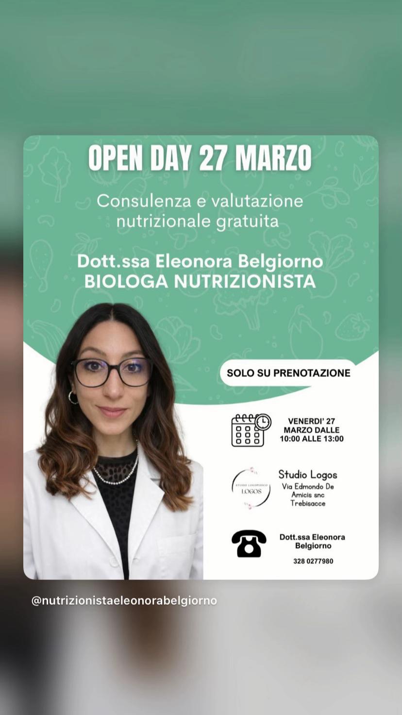 @Dott.ssa Eleonora Belgiorno