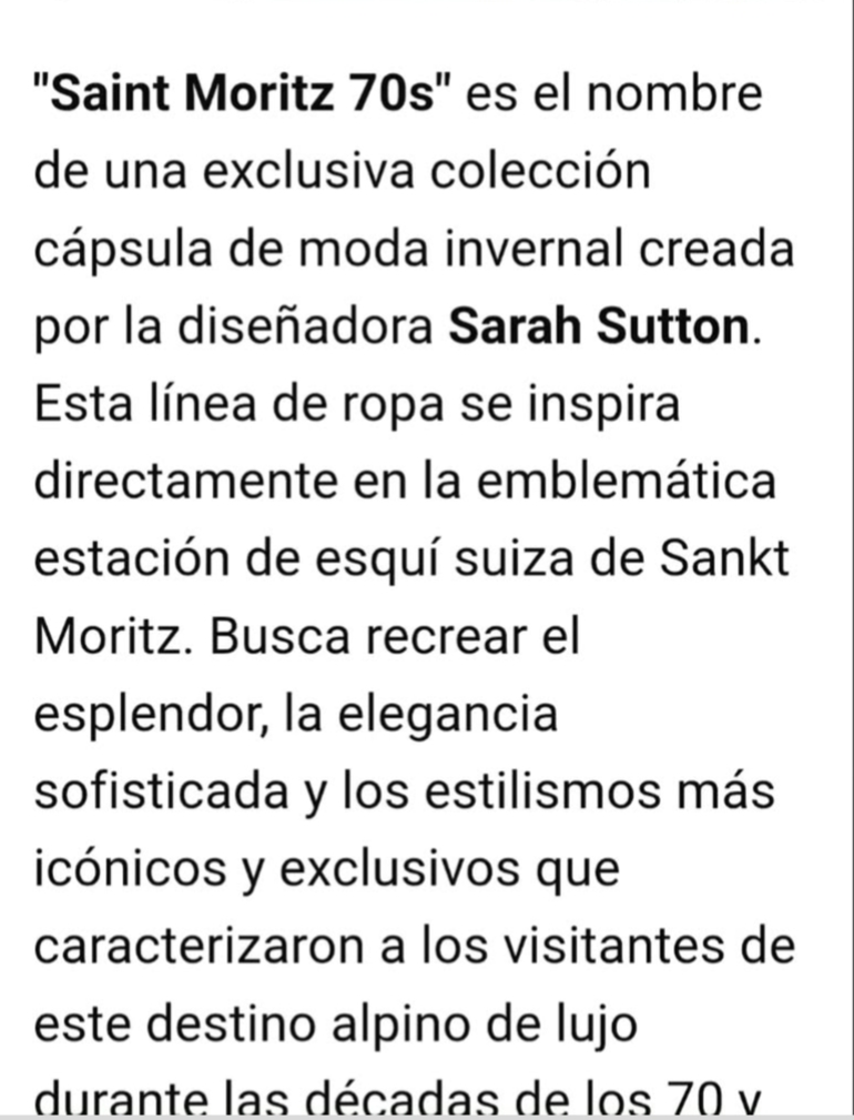 @Sarah Sutton moda