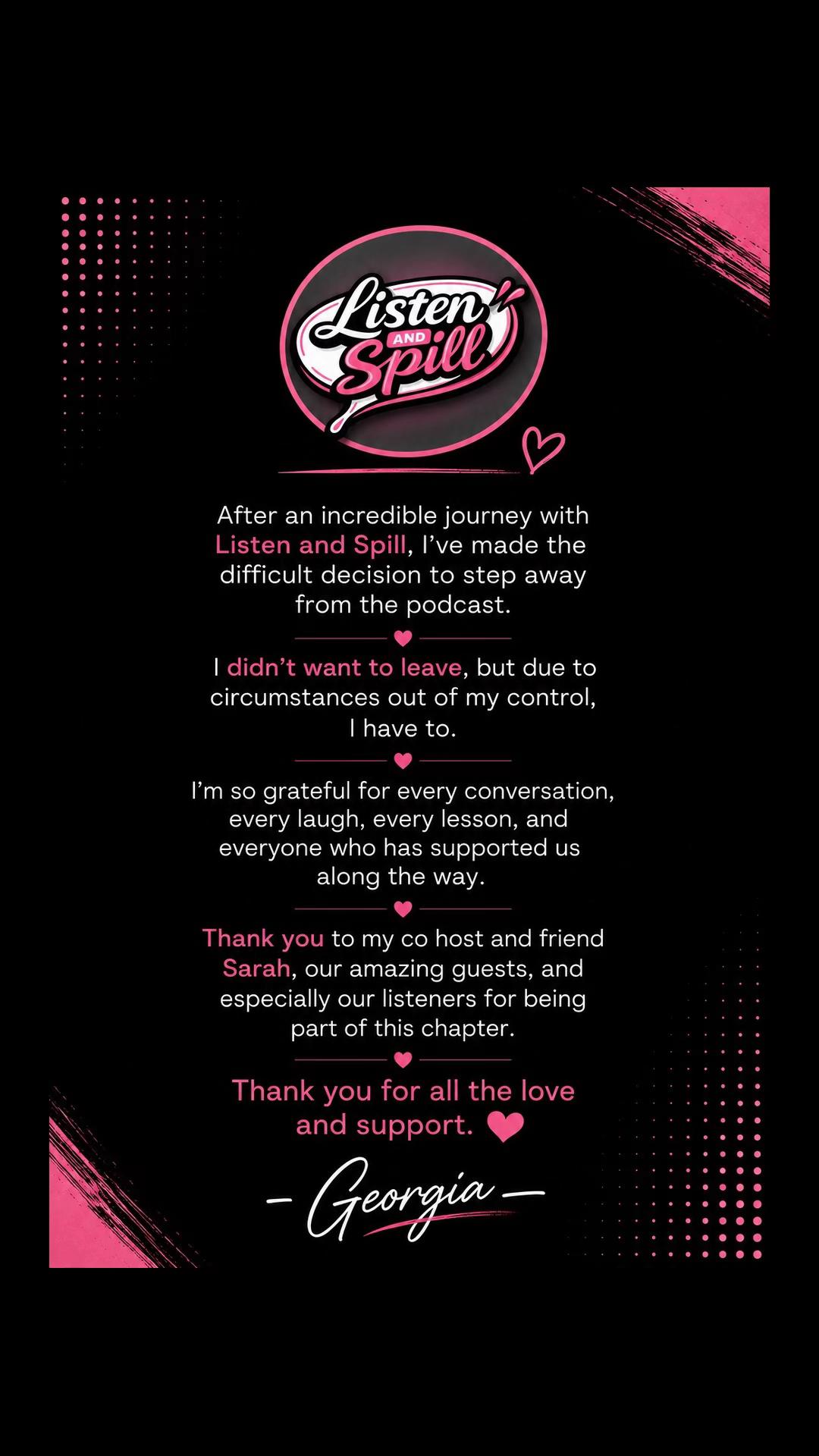 @LISTEN AND SPILL 🎙️☕️