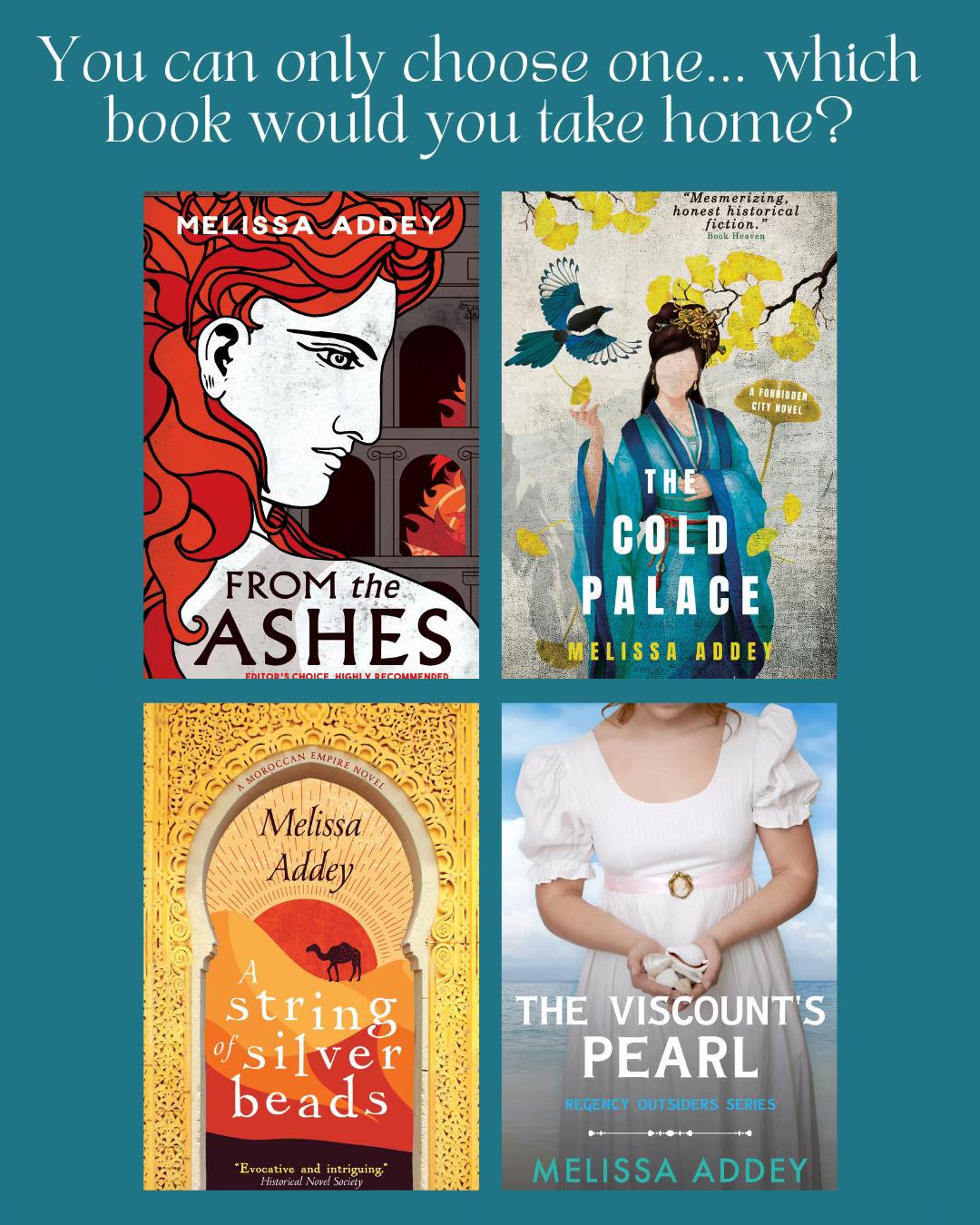 @Melissa Addey Author
