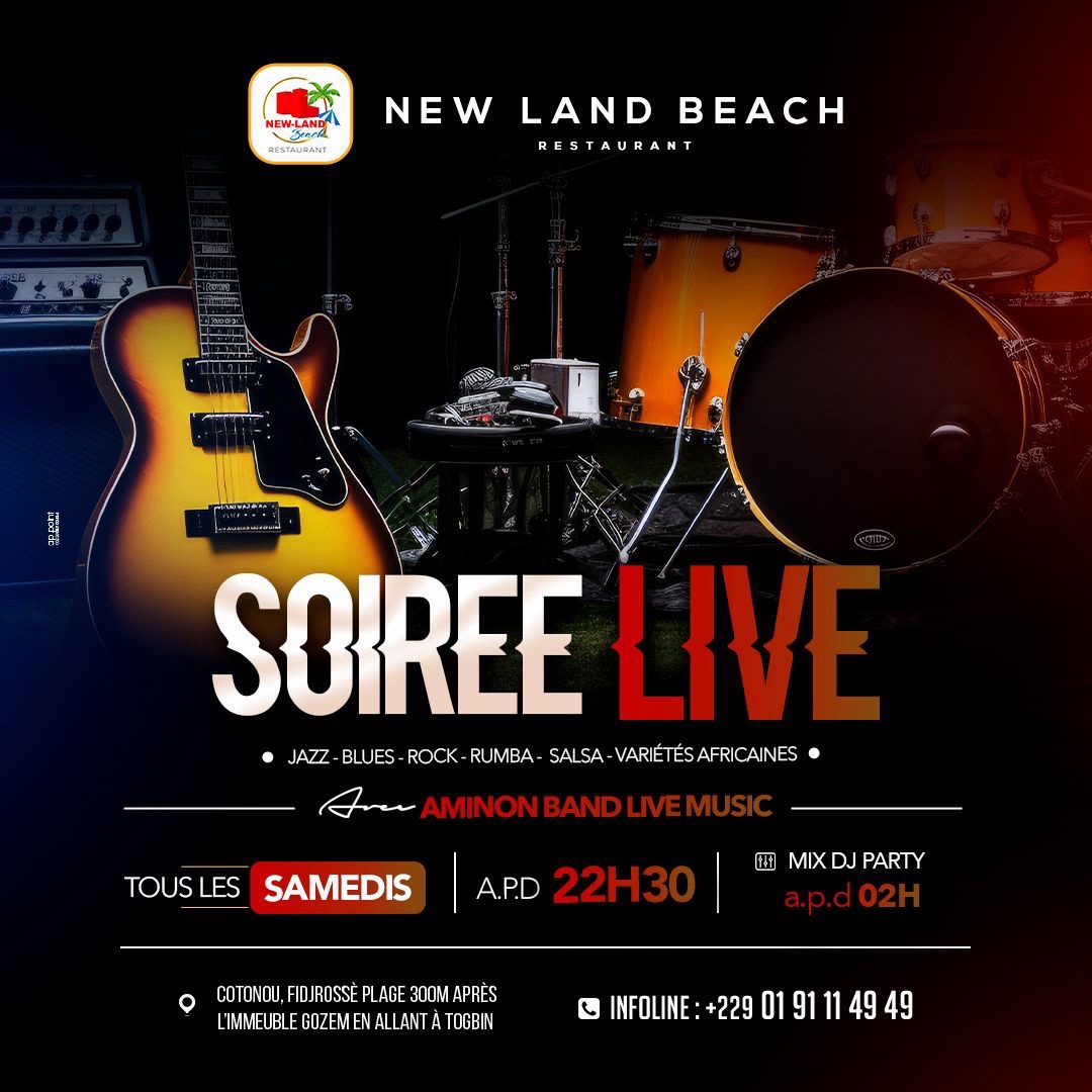 @NEW LAND BEACH COTONOU