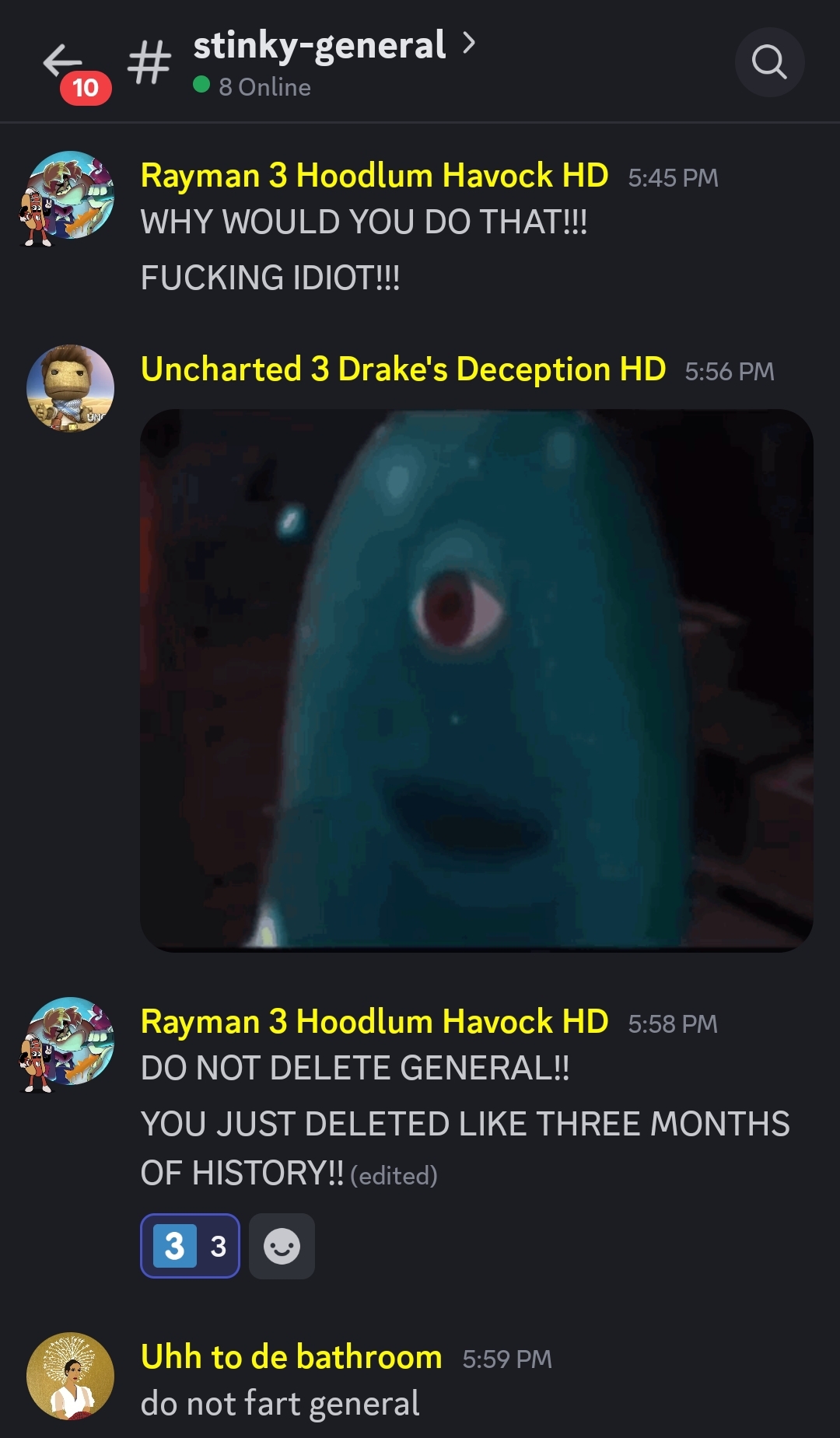 @Uncharted 3: Drake's Deception