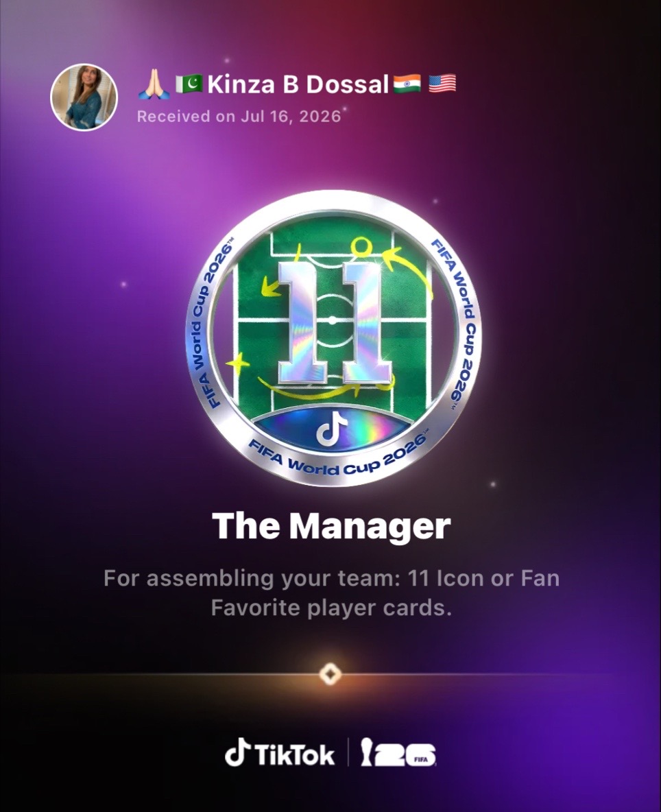 @🙏🏻🇵🇰Kinza B Dossal🇮🇳🇺🇸