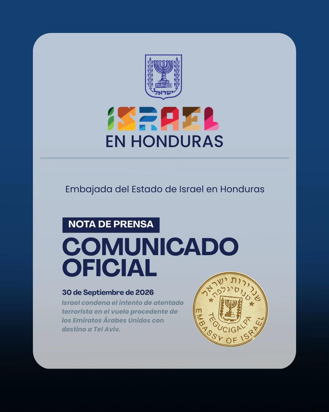 @IsraelenHonduras