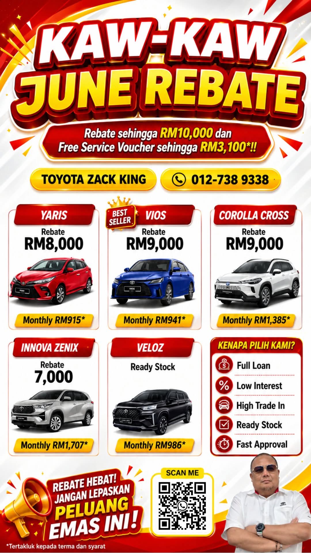 @ZACK KING TOYOTA MALAYSIA