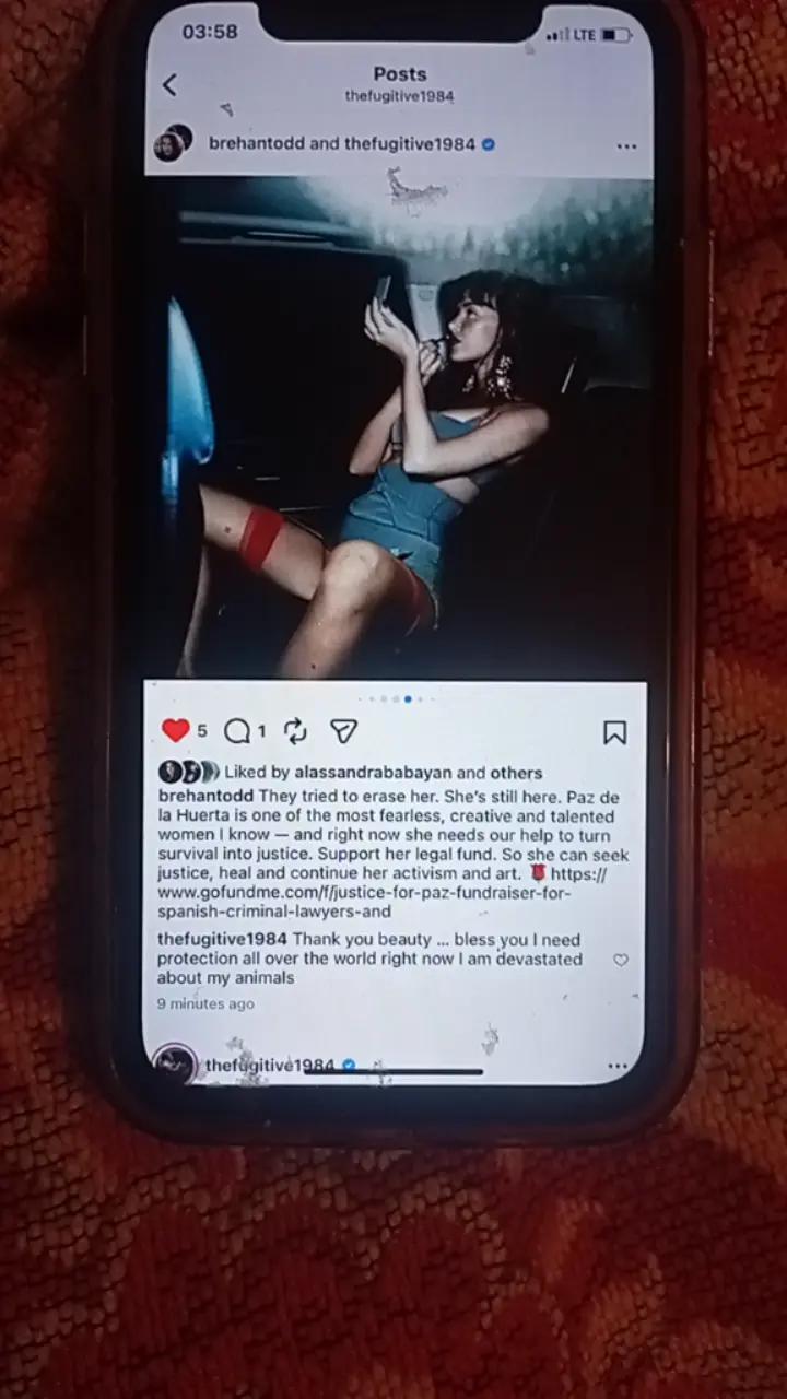 @paz de la Huerta