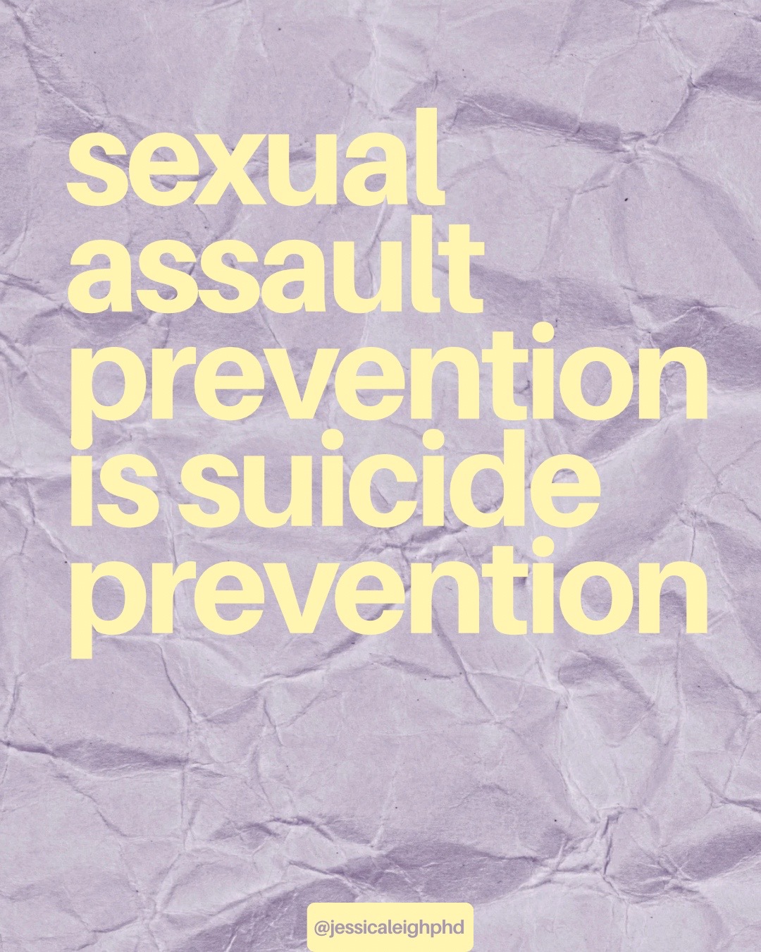 @Jessica Leigh, PhD