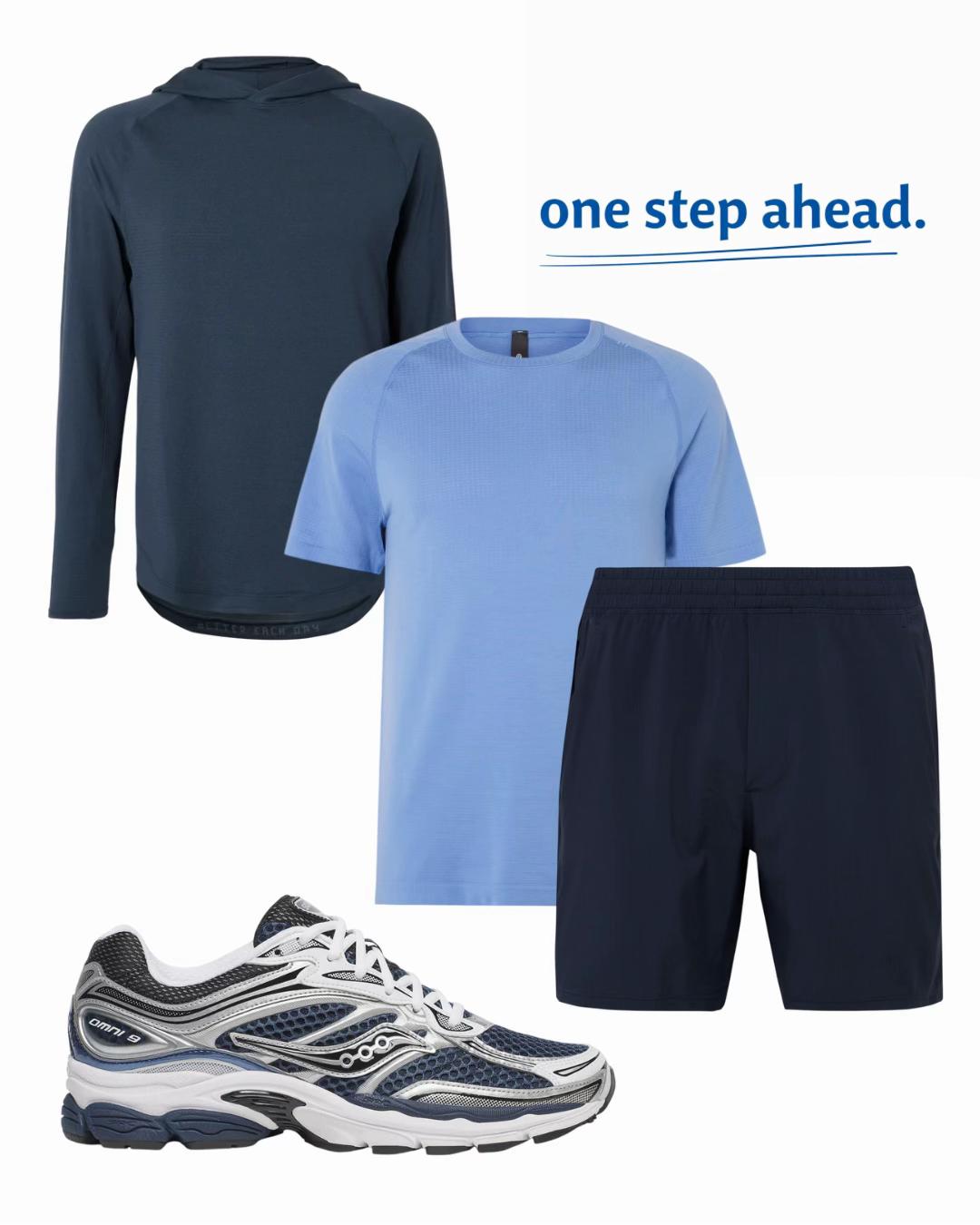 @one step ahead.