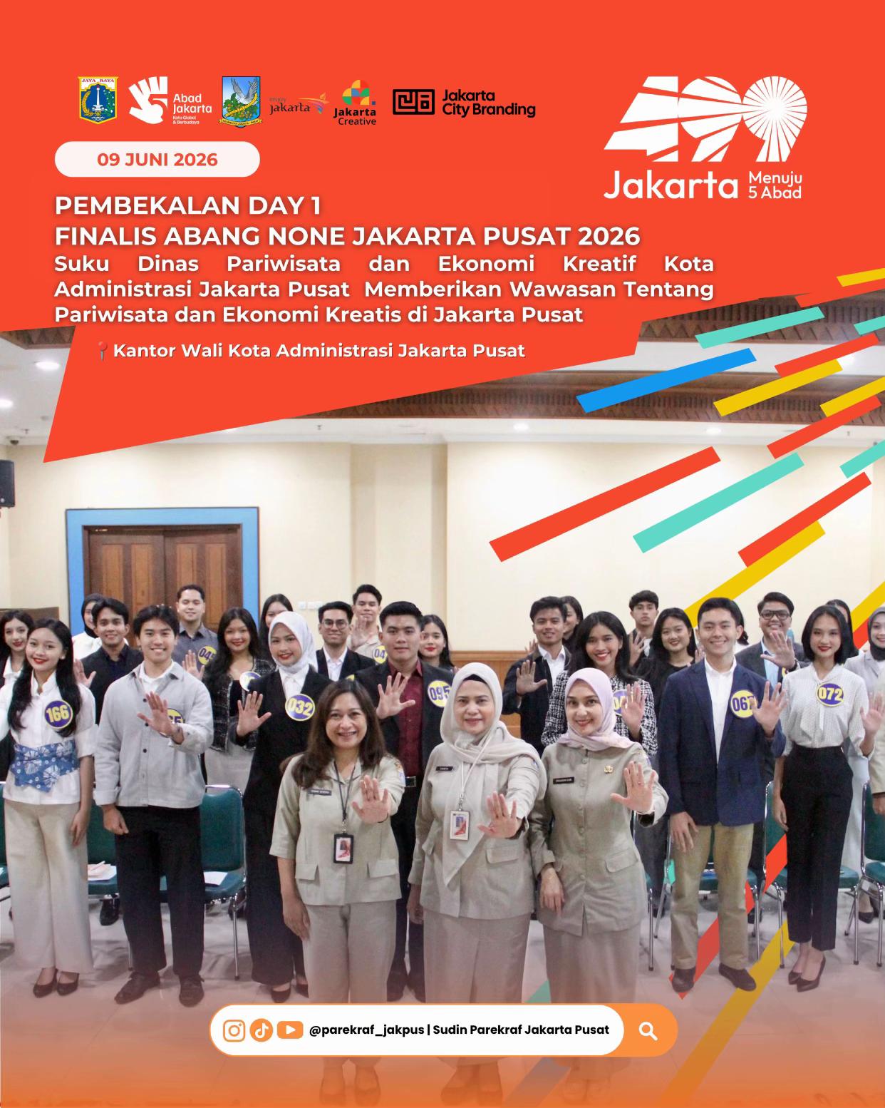 @Sudin Parekraf Jakarta Pusat