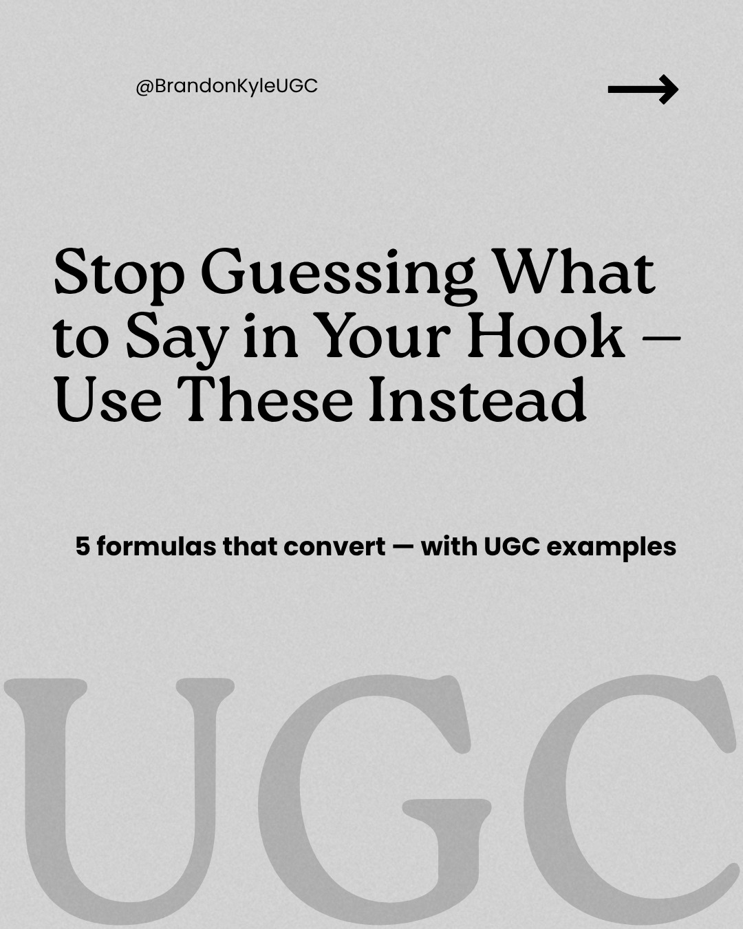 @Brandon - UGC Content Creator
