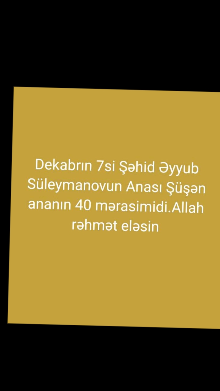 @Şəhid Əyyub Süleymanov
