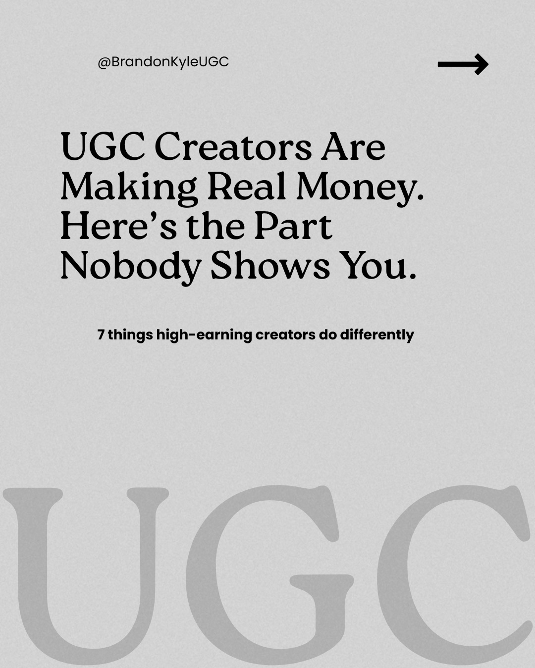 @Brandon - UGC Content Creator