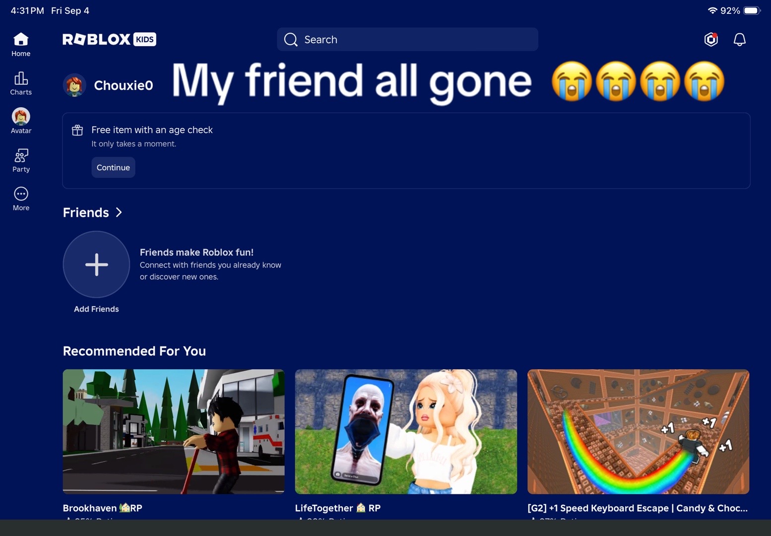 @I love Roblox