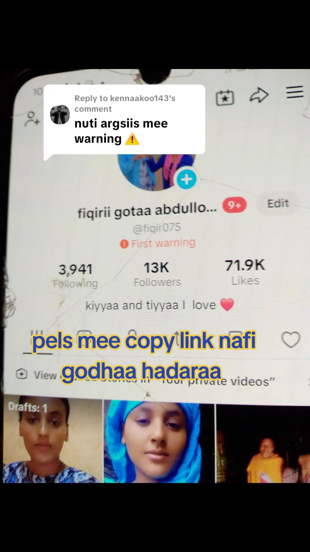 @fiqirii gotaa abdullotaa 👌👌