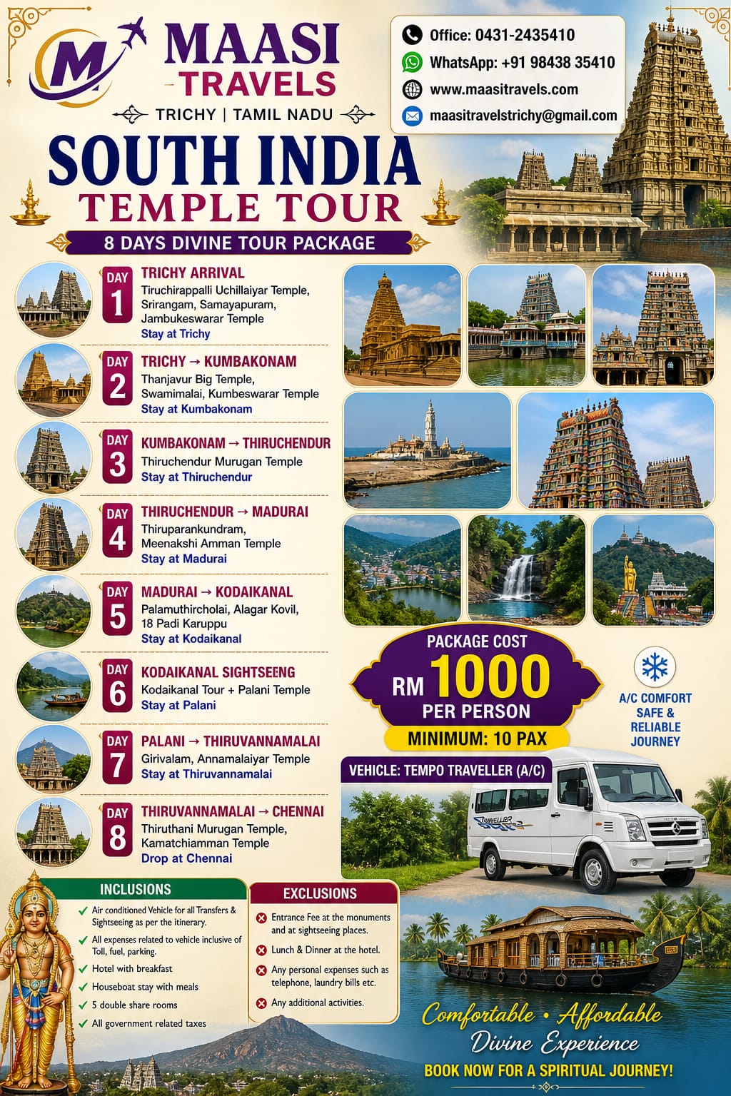@Maasi south India tours