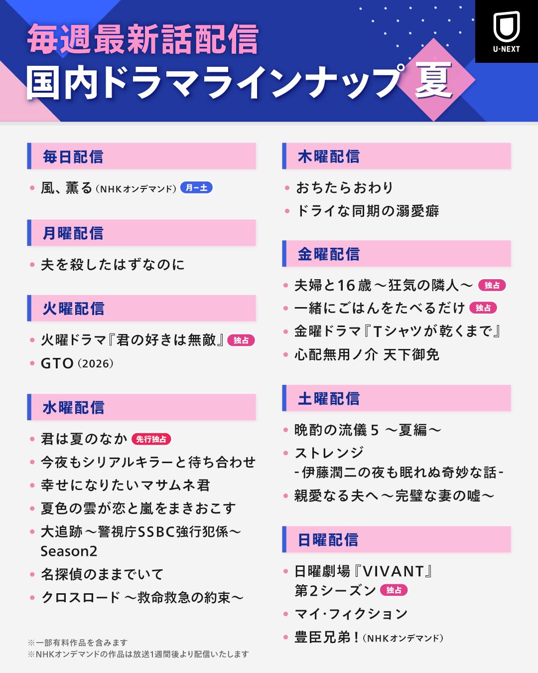 @U-NEXT（ユーネクスト）