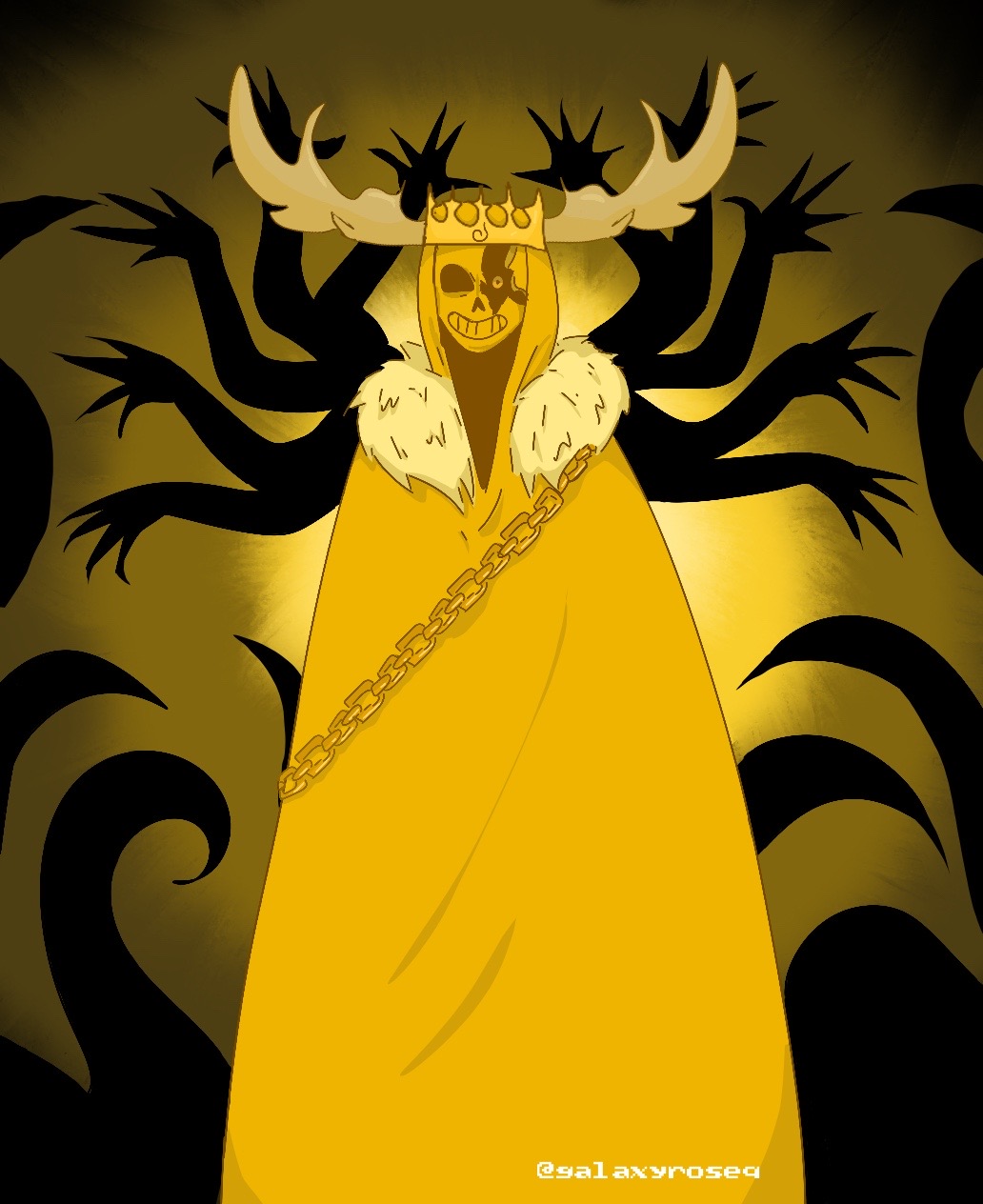 @King in yellow sans