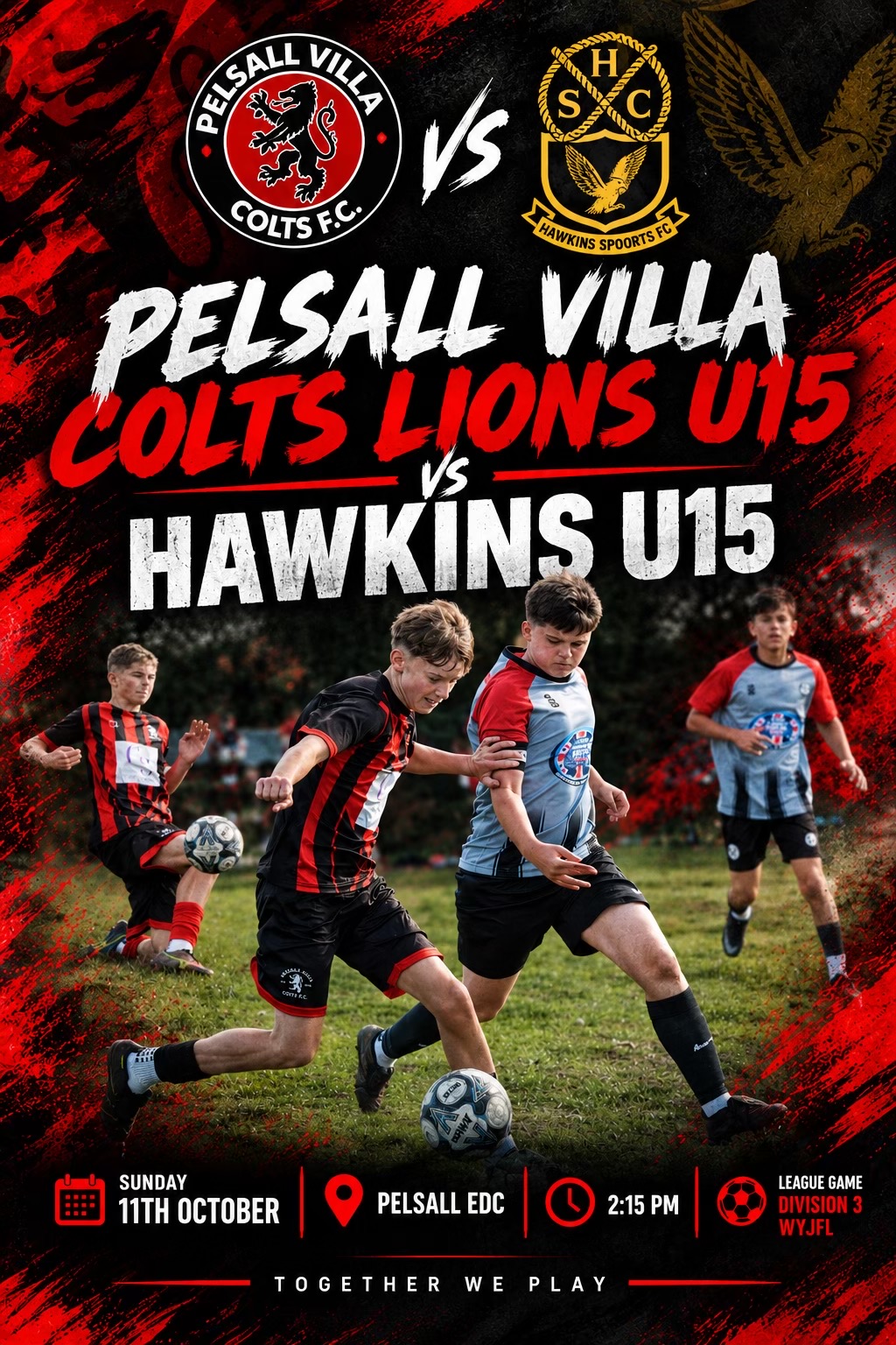 @Pelsall villa colts lions u15