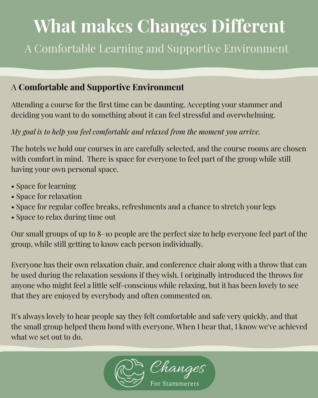 @Changes for stammerers