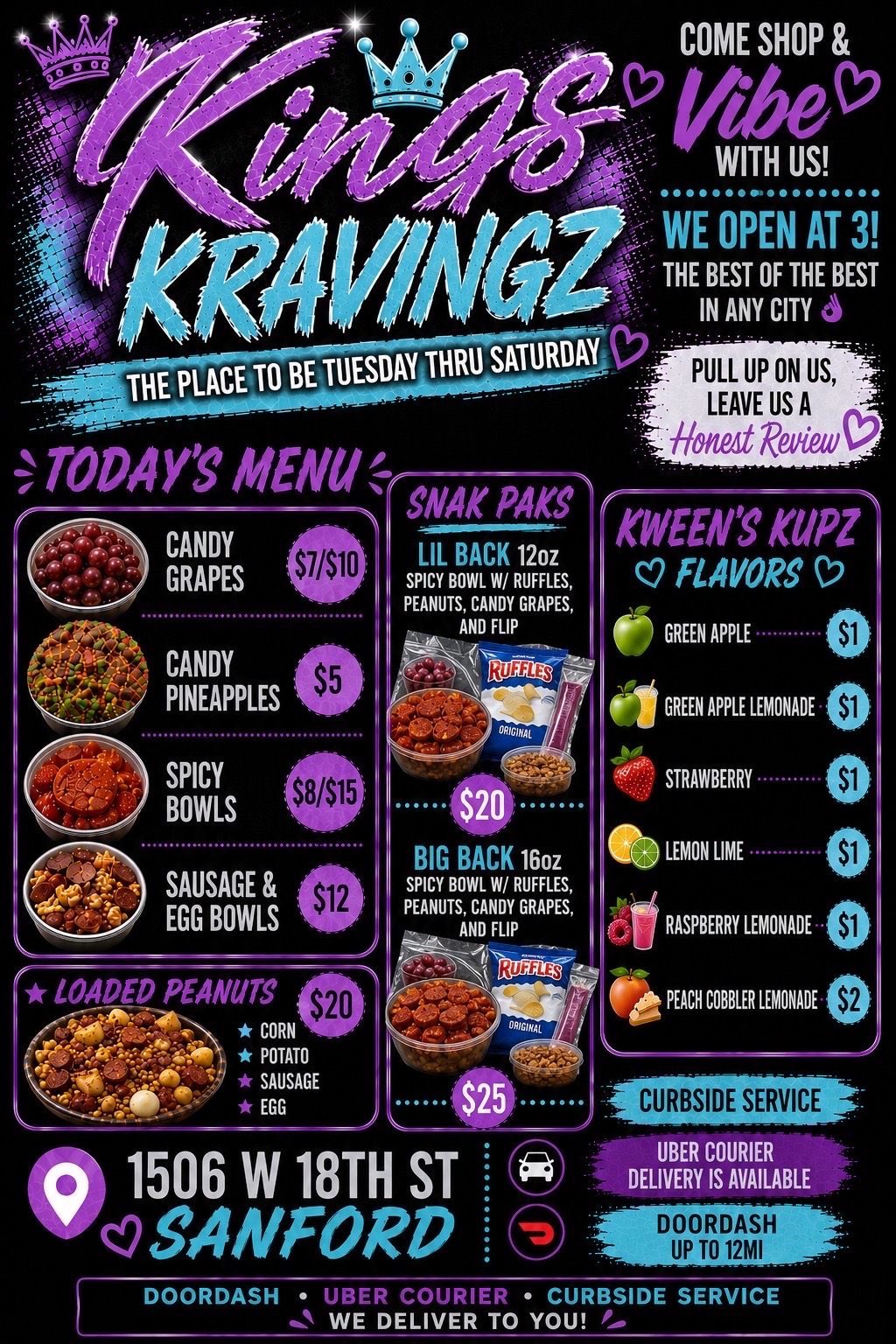 @Kings Kravingz Spicy Bowls