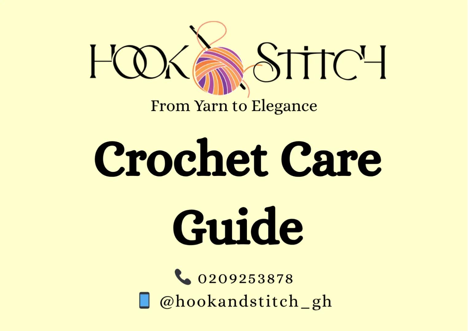 @Hook & Stitch | Crochet