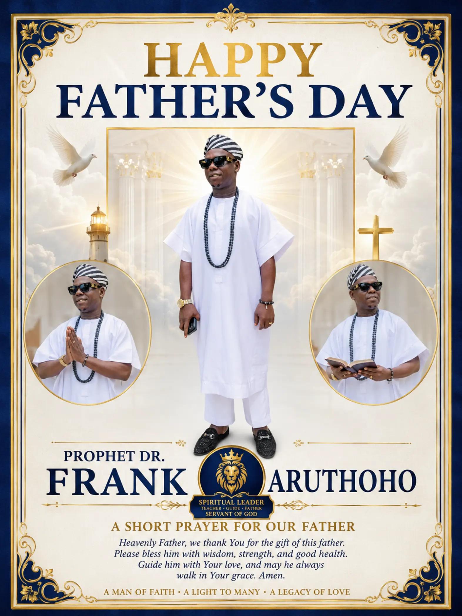 @Prophet Frank Aruthoho