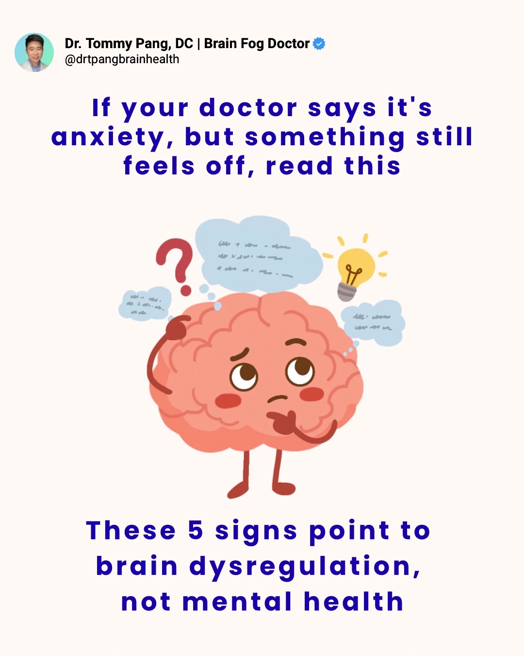 @Dr. Tommy Pang | Brain Fog Dr